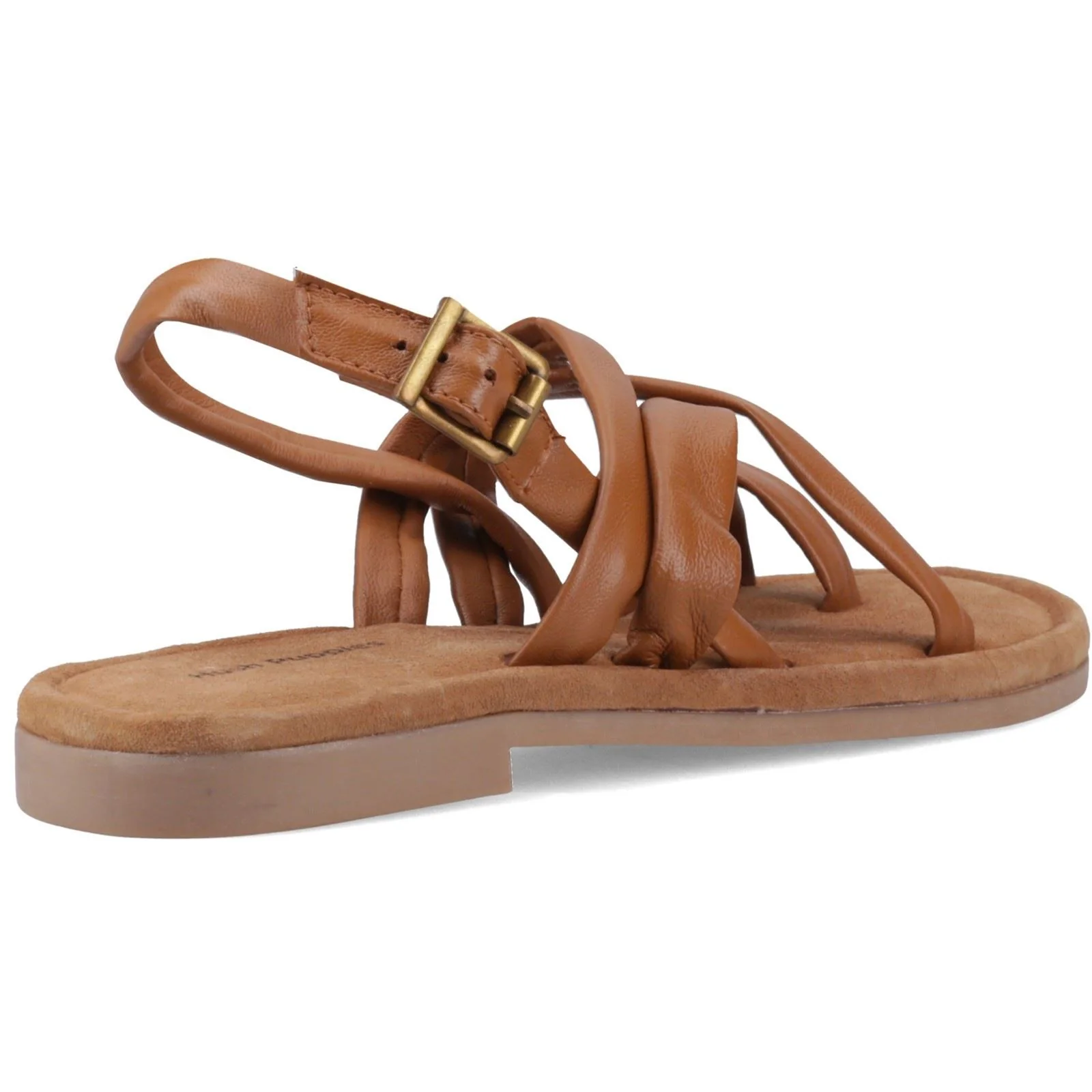 Hush Puppies Hope Leather Women's Tan Sandals - Image 2