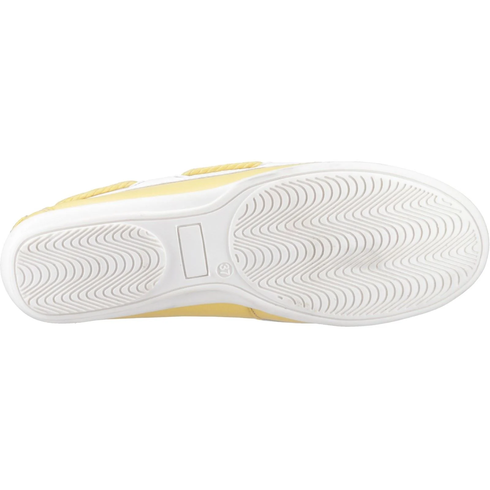 Hush Puppies Irene Leather Women's Yellow Boat Shoes - Image 3