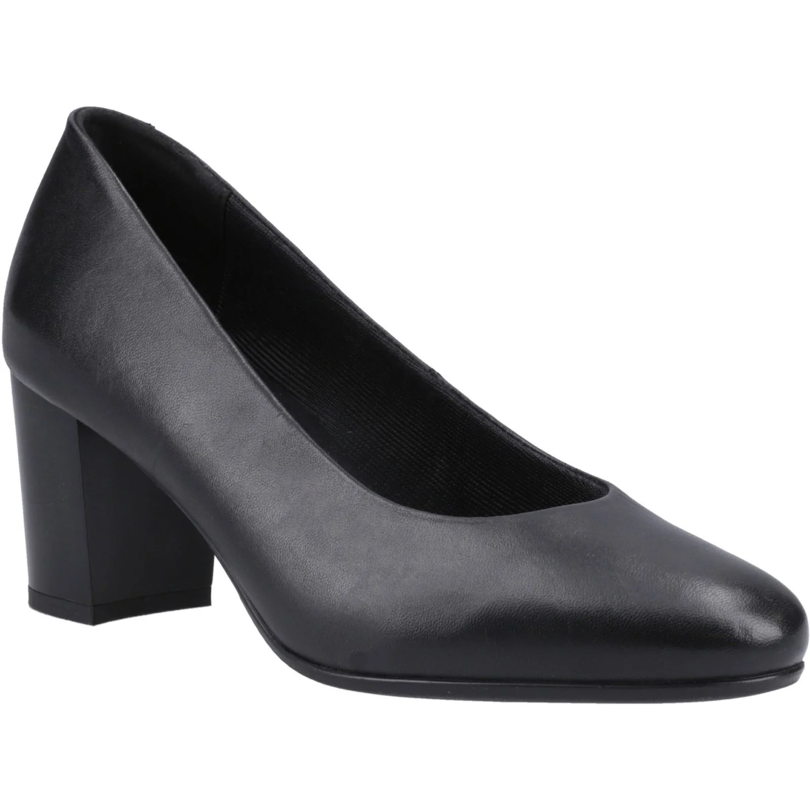 Hush Puppies Ivana Leather Women's Black Shoes