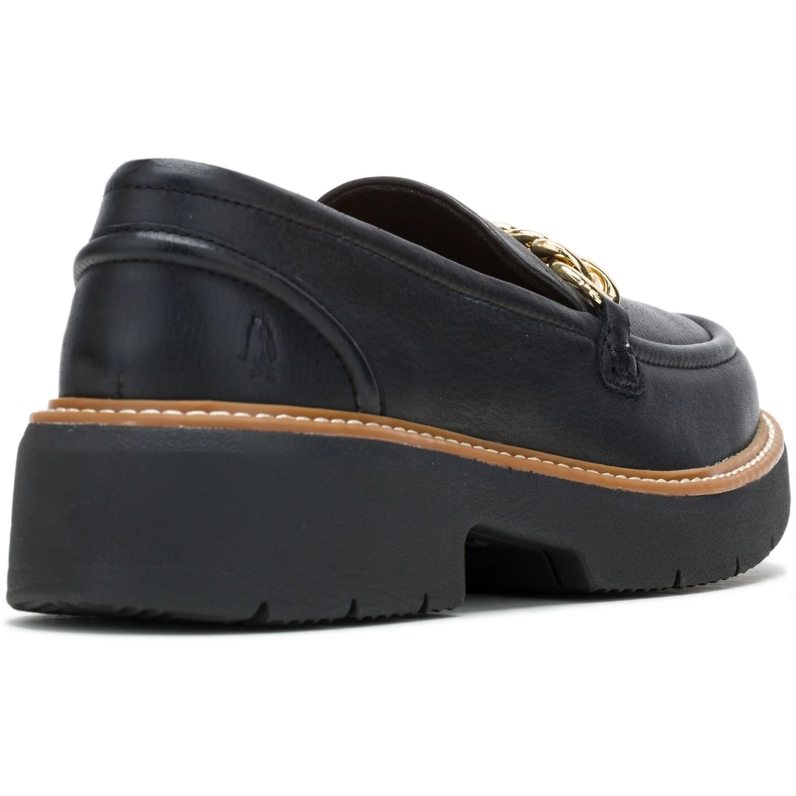 Hush Puppies Jodie Leather Women's Black Loafers - Image 2
