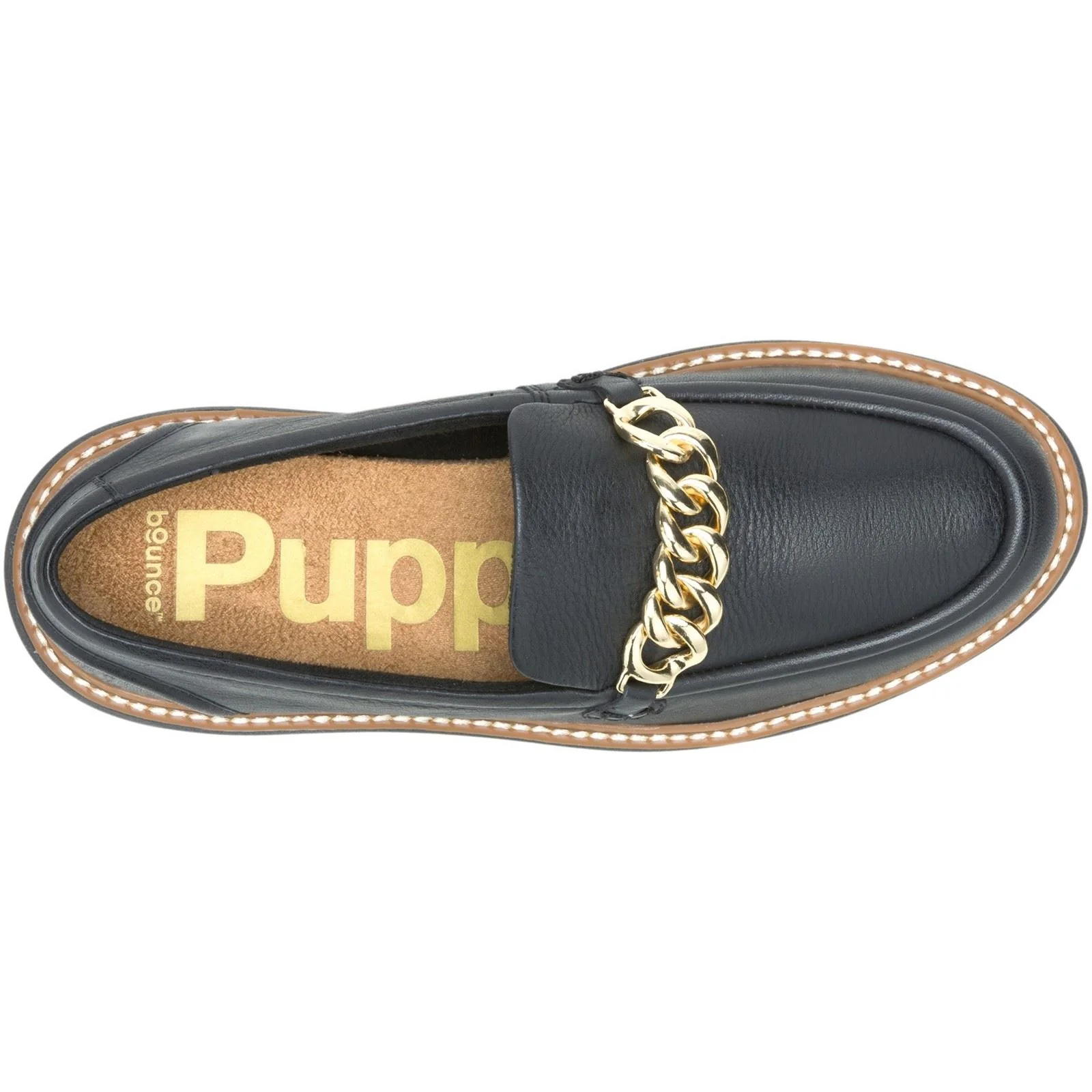 Hush Puppies Jodie Leather Women's Black Loafers - Image 4
