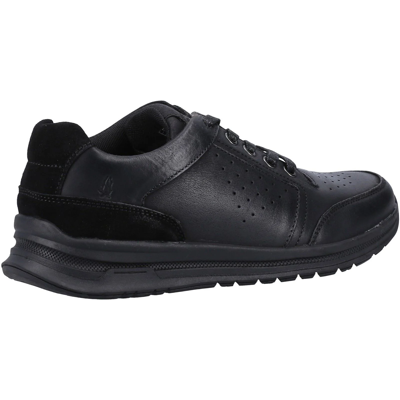 Hush Puppies Men's Joseph Shoe in Black Leather - Image 2