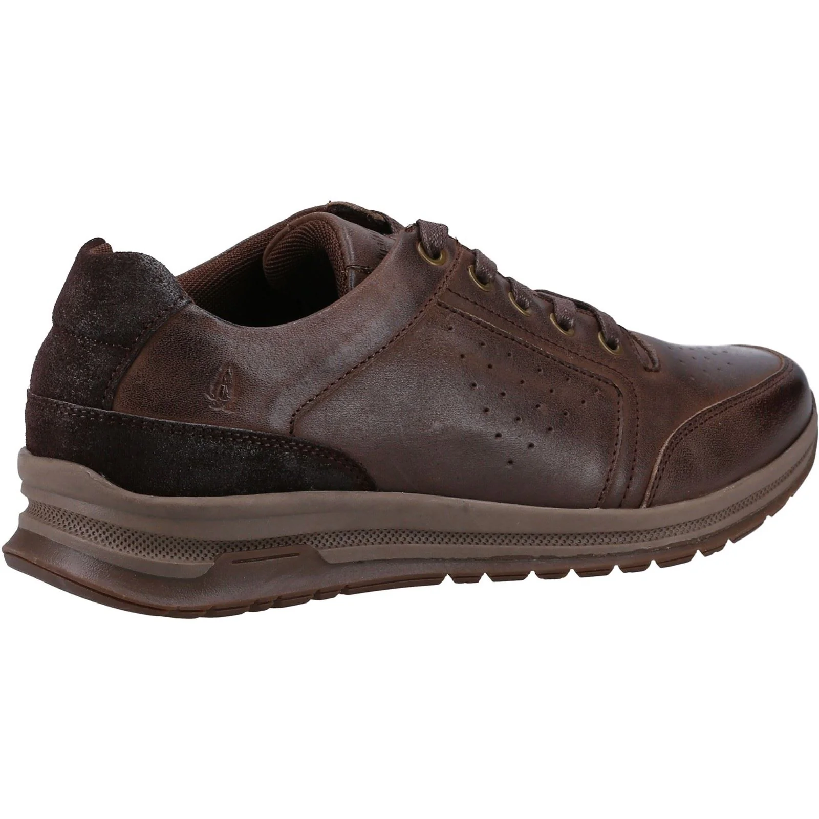 Hush Puppies Men's Joseph Shoe in Brown Leather - Image 2