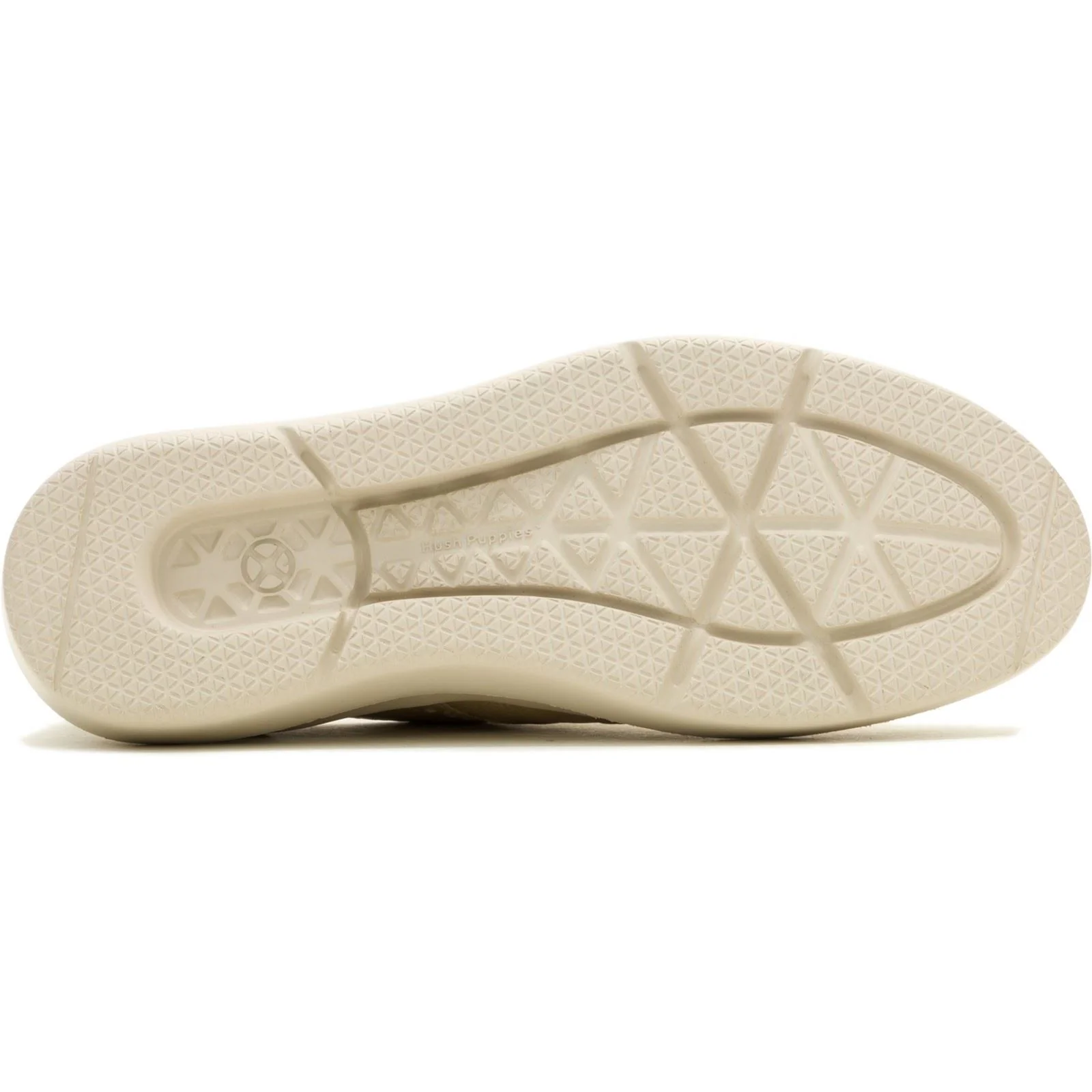 Hush Puppies Joy Leather Women's Champagne Brogues Shoes - Image 3