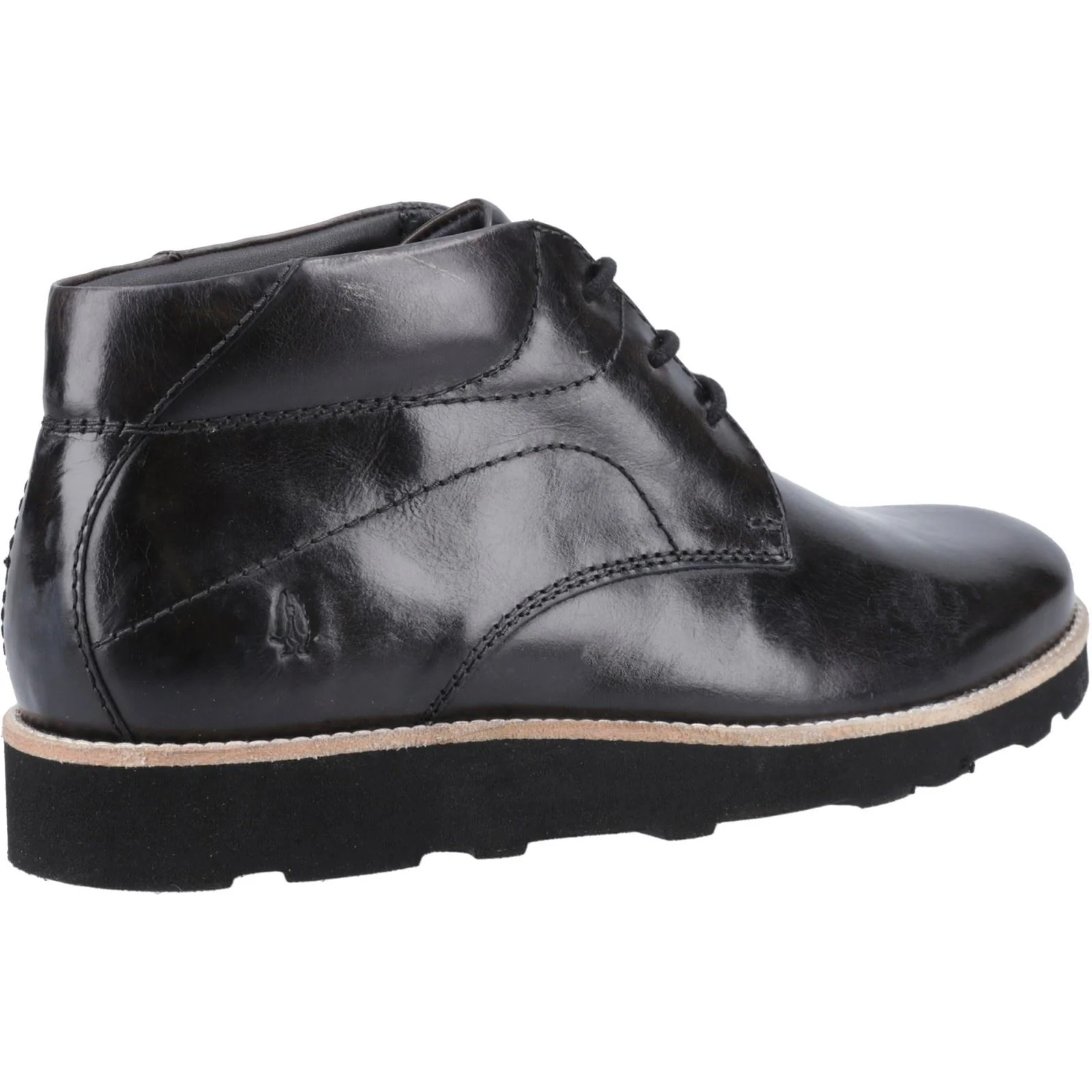 Hush Puppies Kennedy Leather Men's Black Boots - Image 2