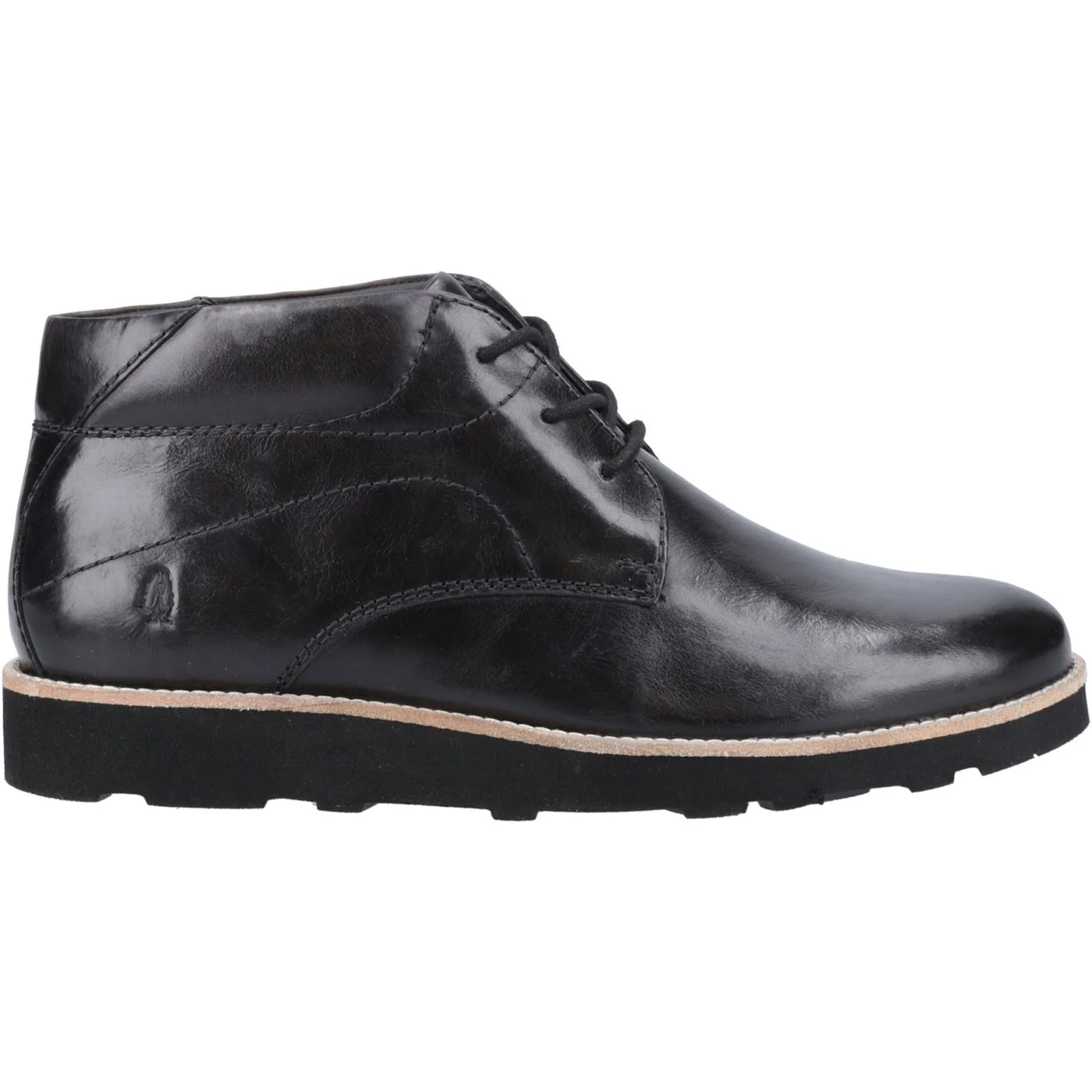 Hush Puppies Kennedy Leather Men's Black Boots - Image 5