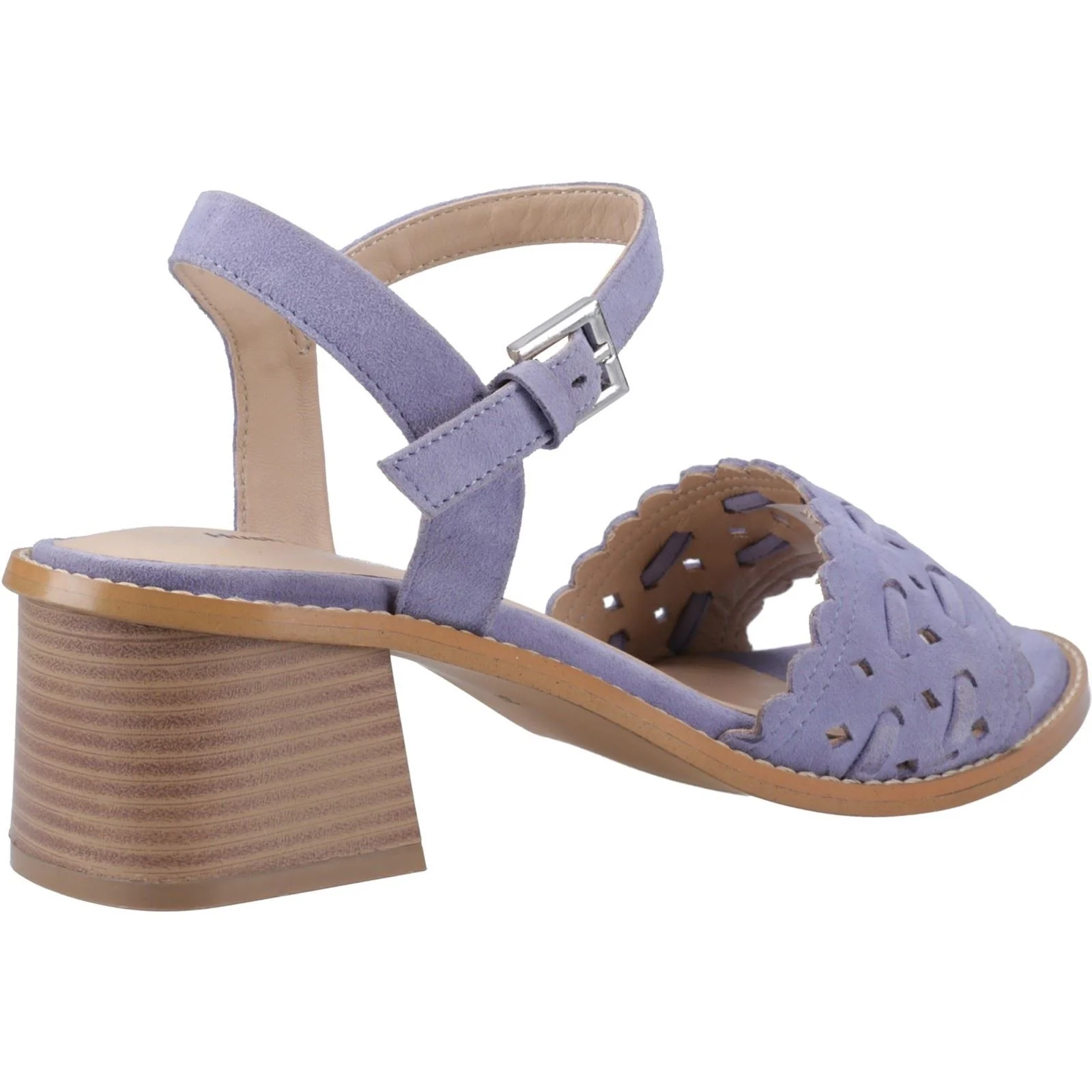 Hush Puppies Lacie Suede Women's Blue Sandals - Image 2
