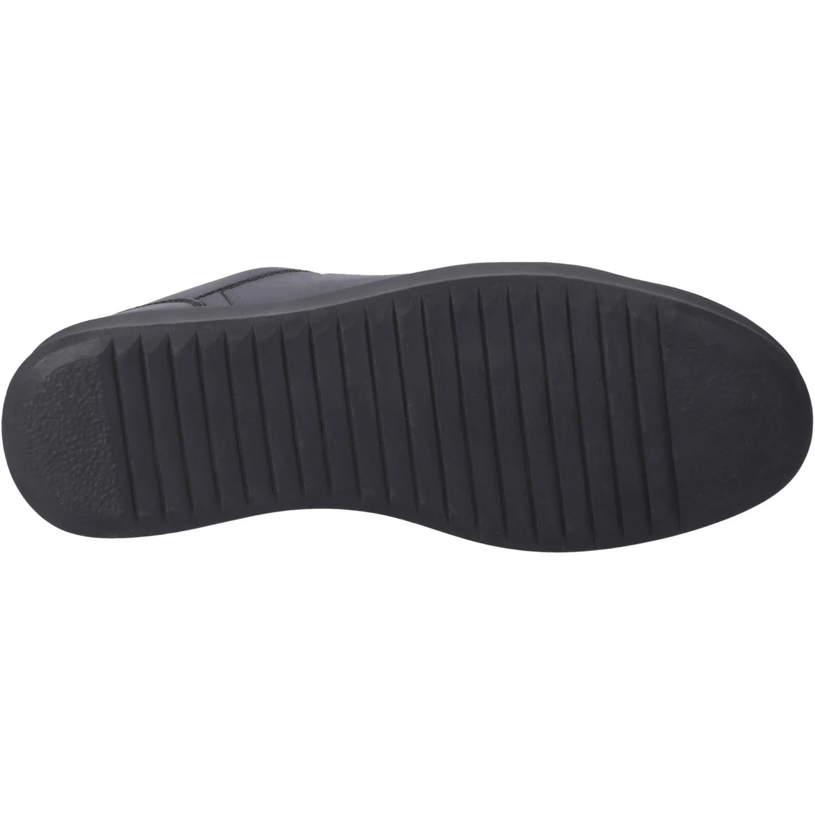Hush Puppies Madden Leather Men's Black Trainers - Image 3