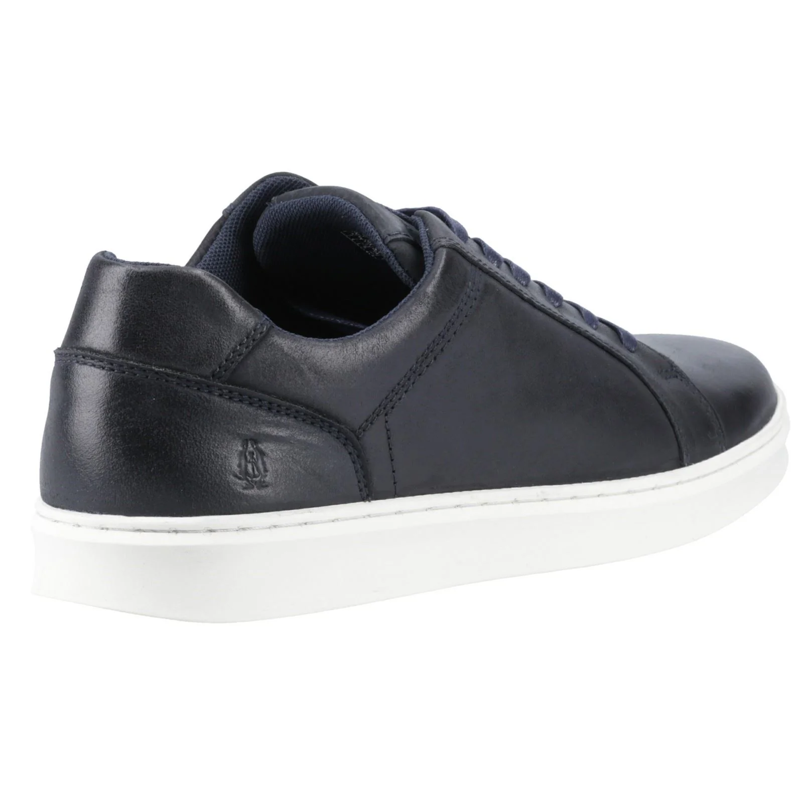 Hush Puppies Madden Leather Men's Navy Trainers - Image 2