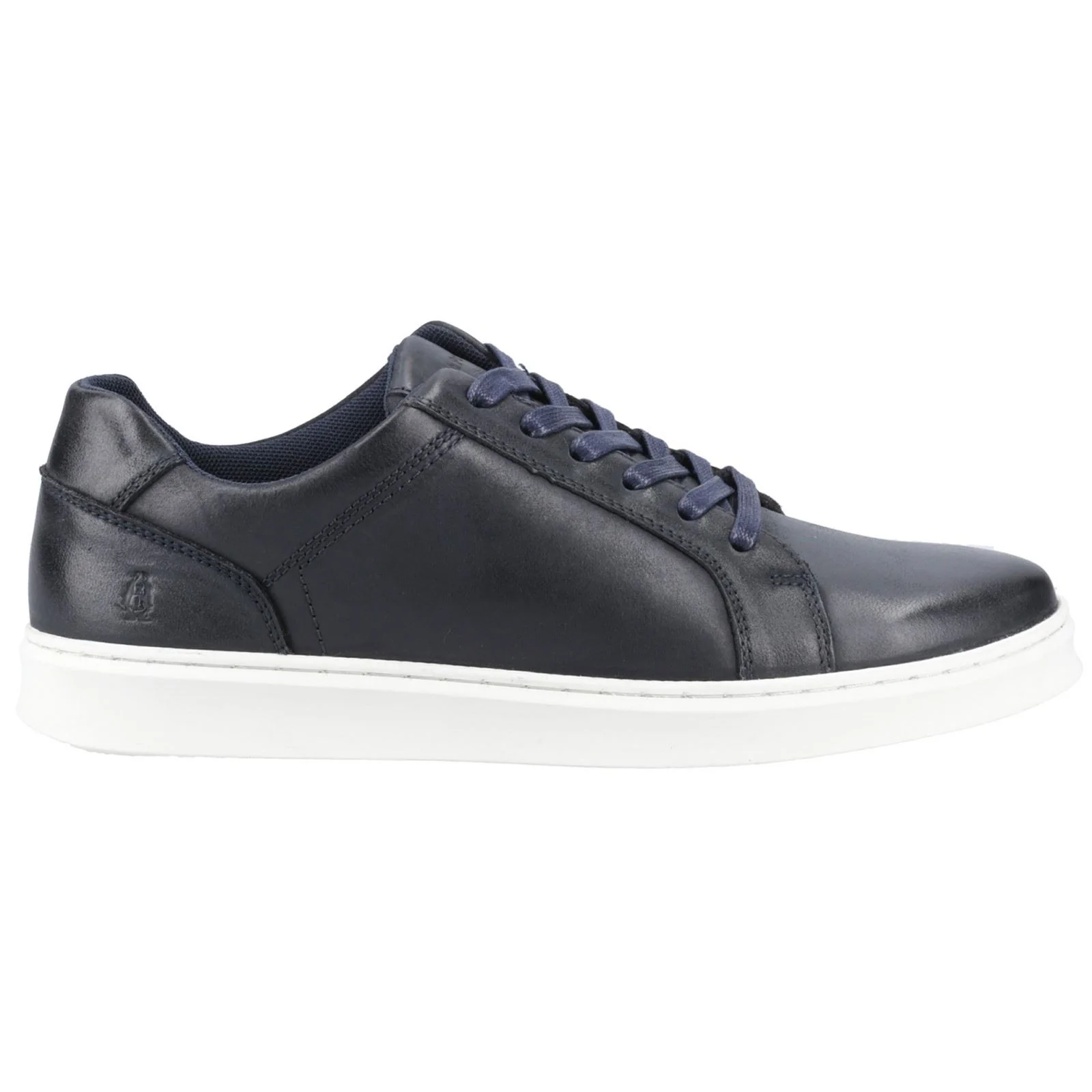 Hush Puppies Madden Leather Men's Navy Trainers - Image 5
