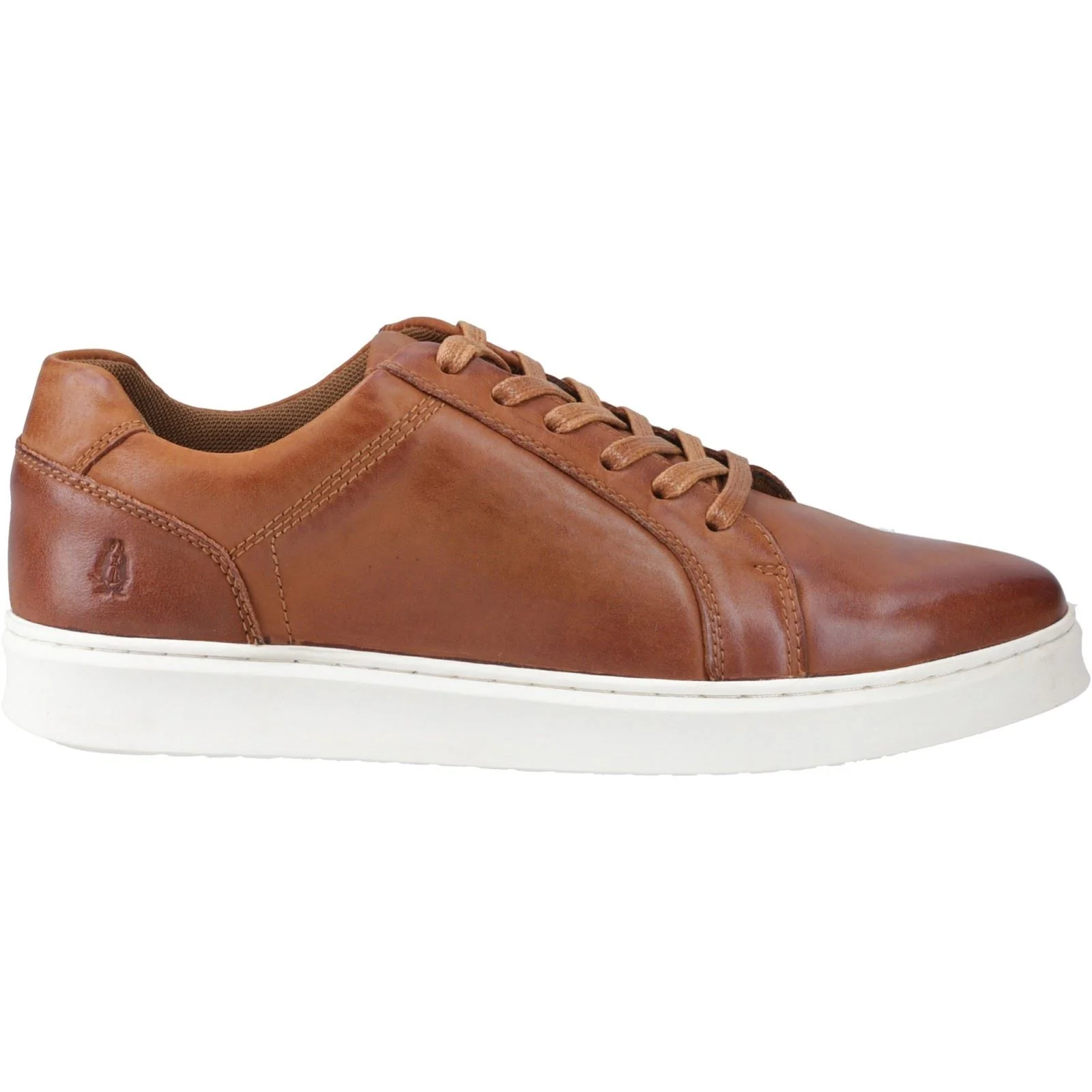 Hush Puppies Madden Leather Men's Tan Trainers - Image 5