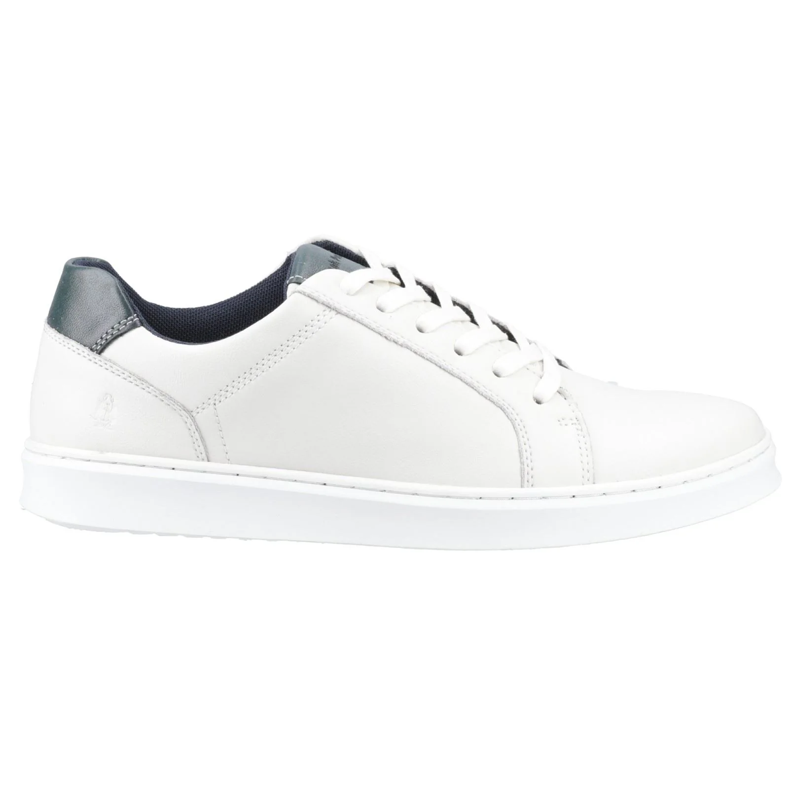 Hush Puppies Madden Leather Men's White Trainers - Image 5