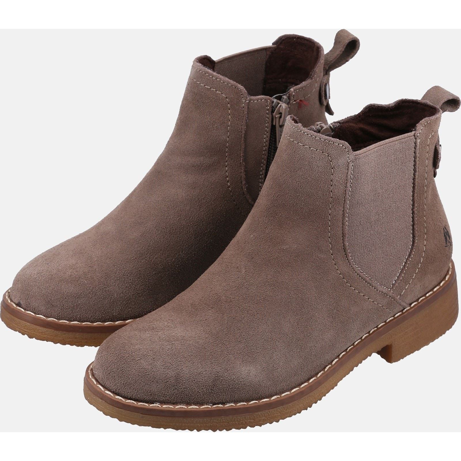 Hush Puppies Maddy Suede Women's Grey Boots - Image 7