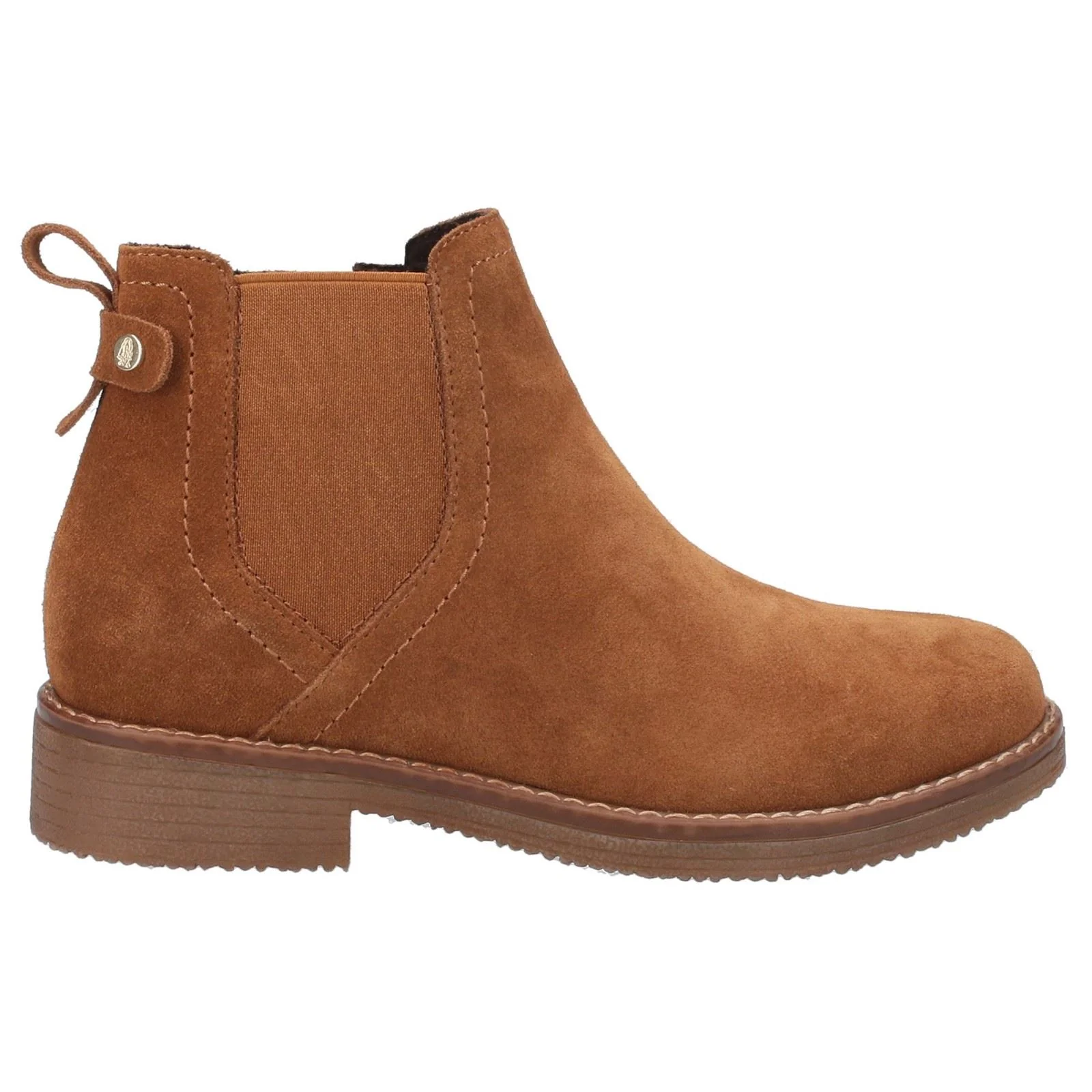 Hush Puppies Maddy Suede Women's Tan Boots - Image 4