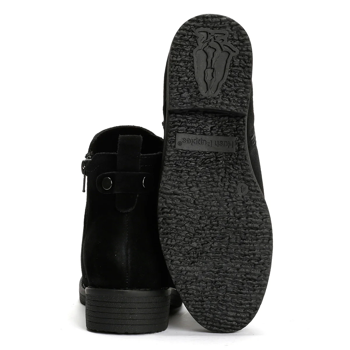 Hush Puppies Women's Maddy Wide Boot in Black - Image 4