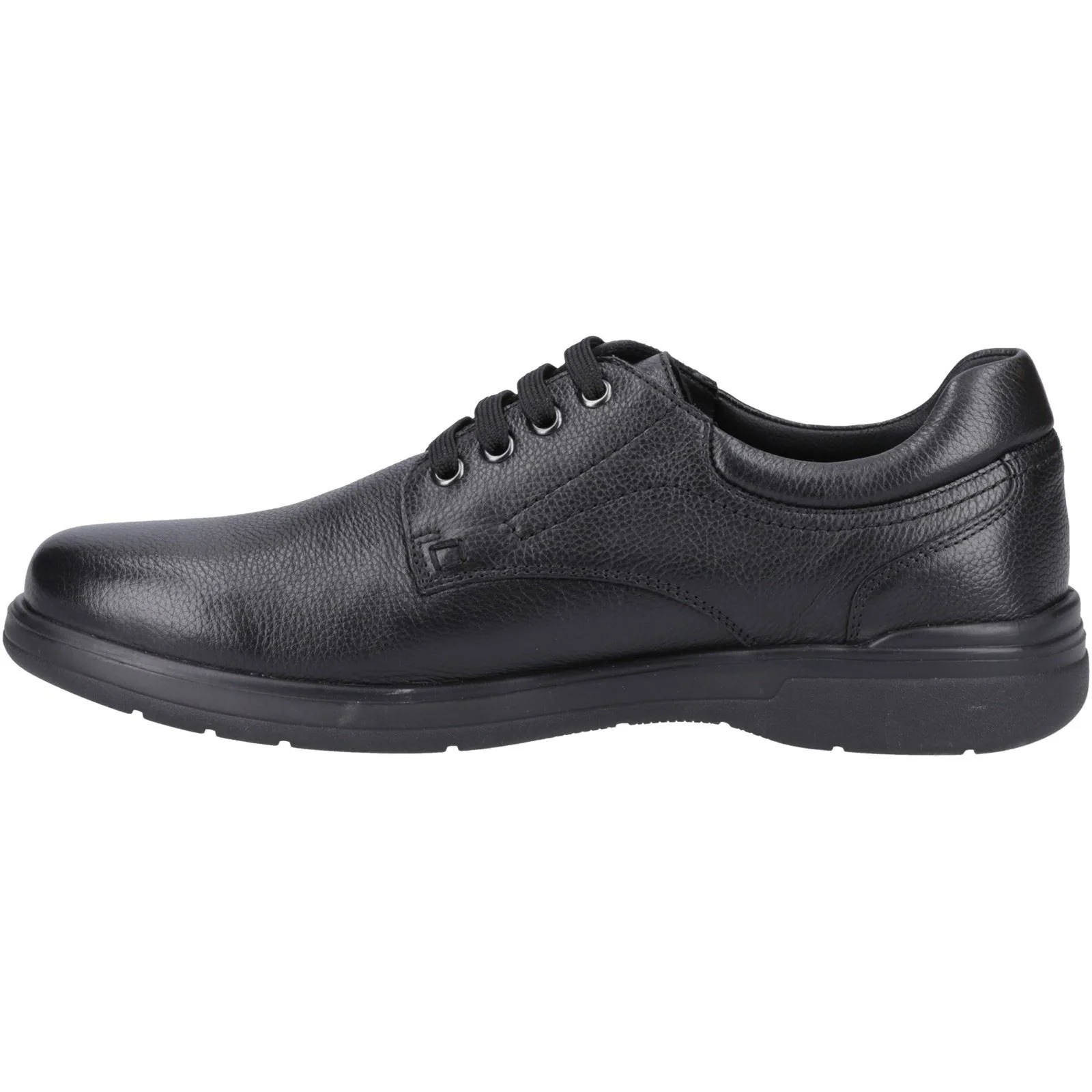 Hush Puppies Men's Marco Lace Up Shoe in Black - Image 4