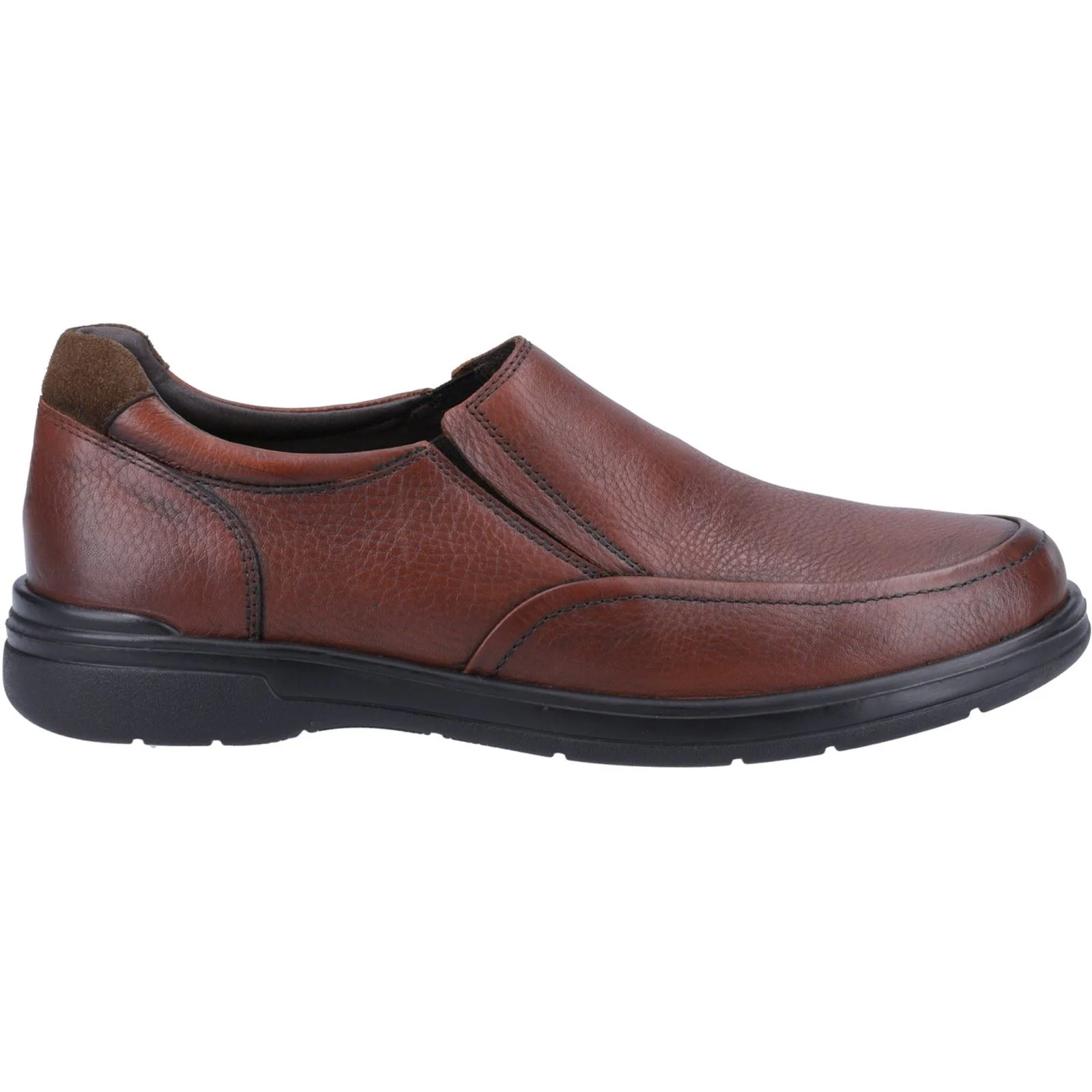 Hush Puppies Men's Matthew Slip On Shoe in Brown - Image 5