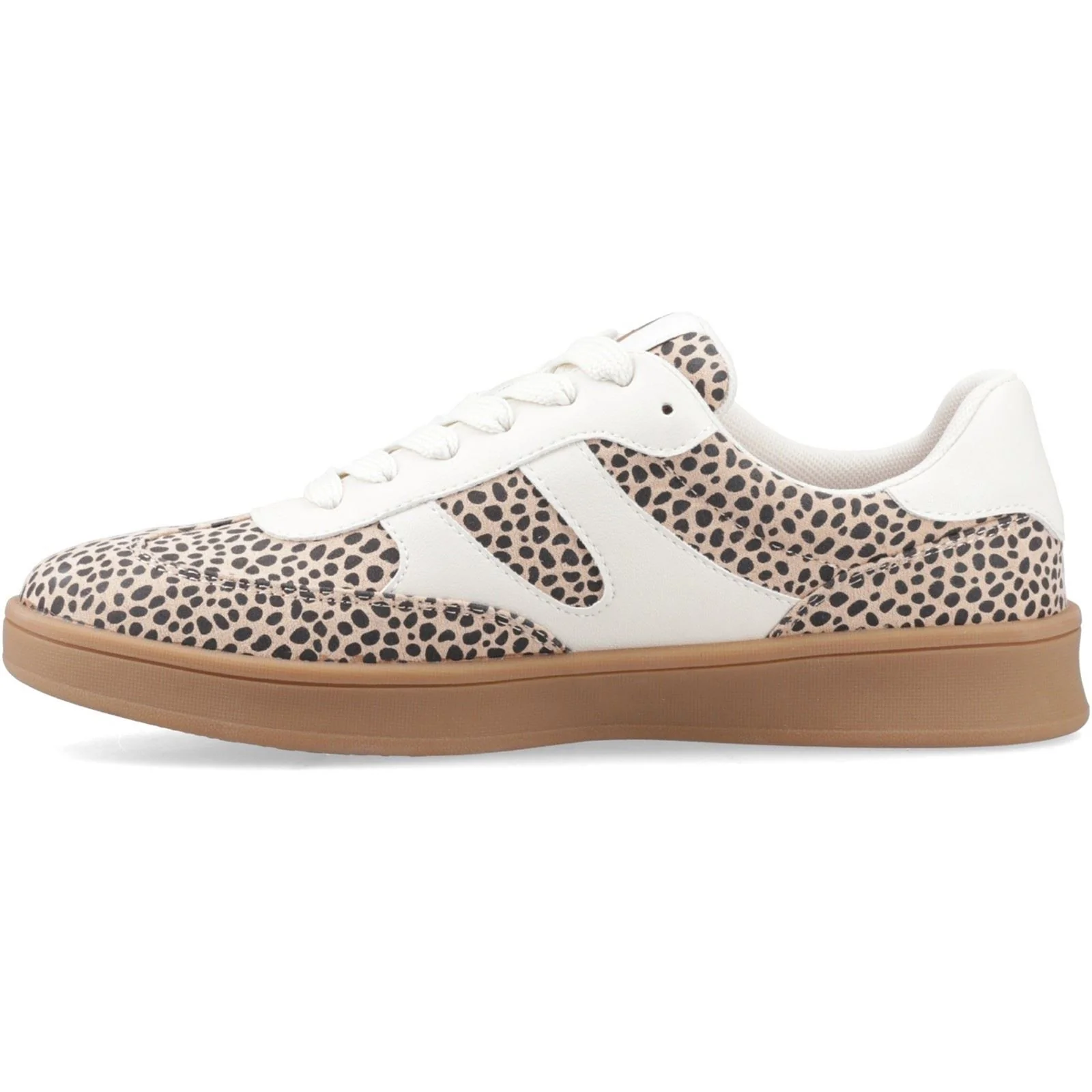 Hush Puppies Maura Textile Textile Women's Cheetah Trainers - Image 4