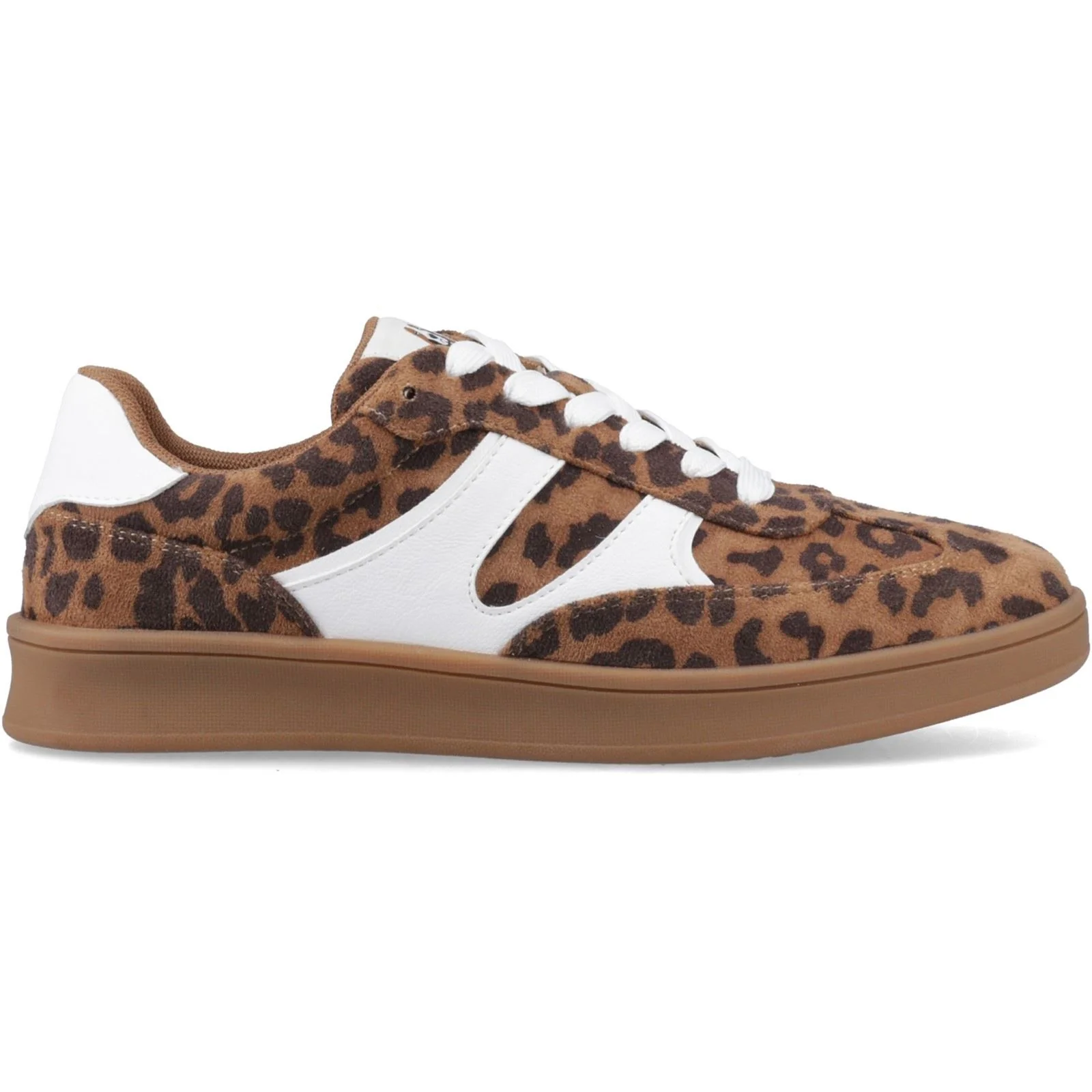 Hush Puppies Maura Textile Textile Women's Leopard Trainers - Image 5