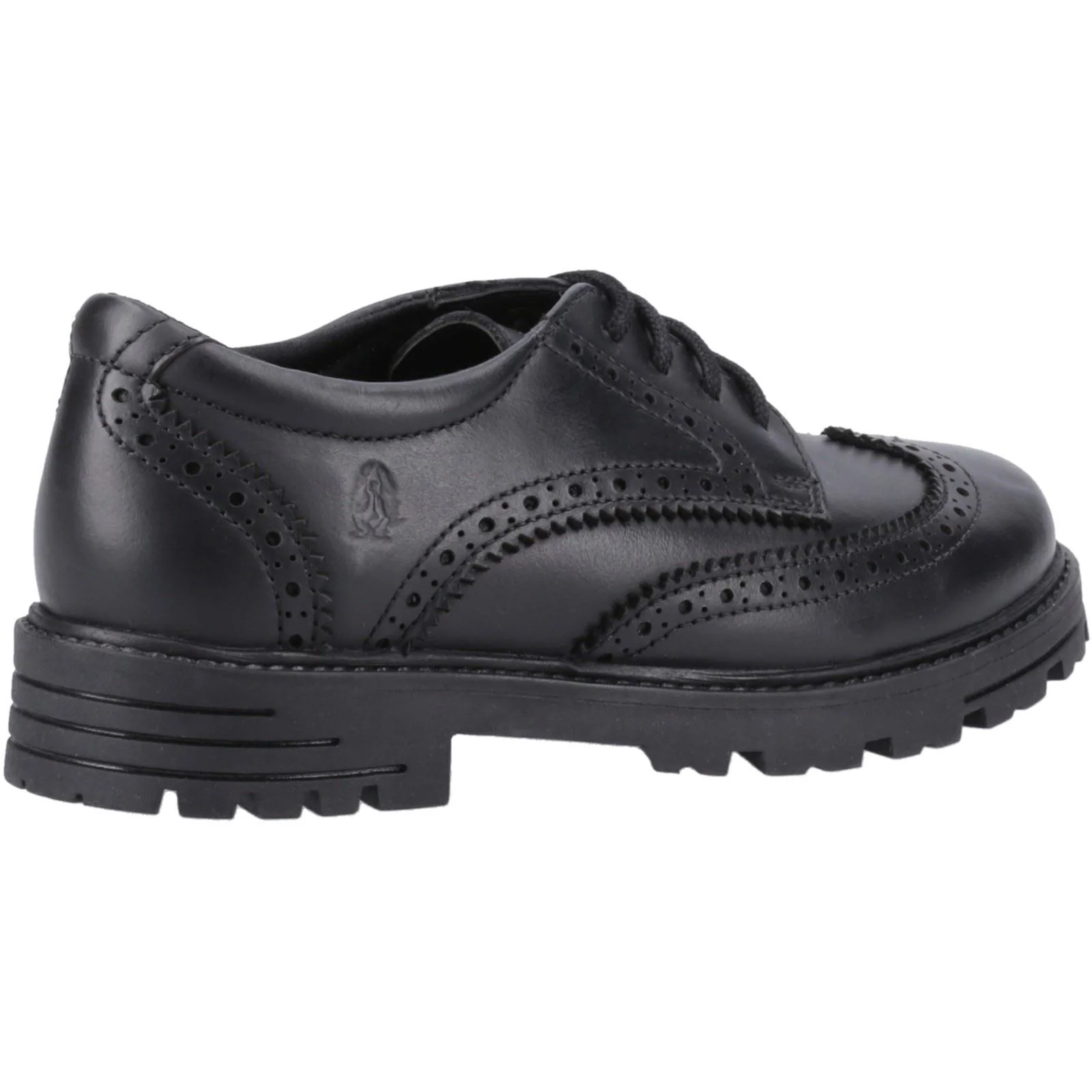 Hush Puppies Maxine Leather Women's Black Brogues - Image 2