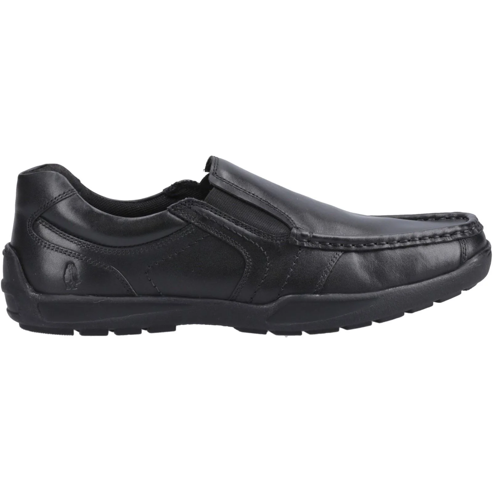 Hush Puppies Morgan Leather Men's Black Loafers - Image 5