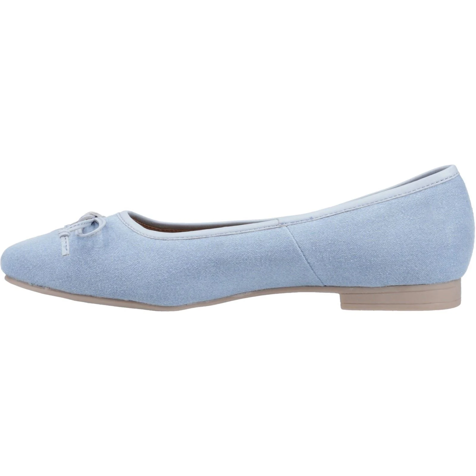 Hush Puppies Naomi Textile Women's Denim Flats - Image 4