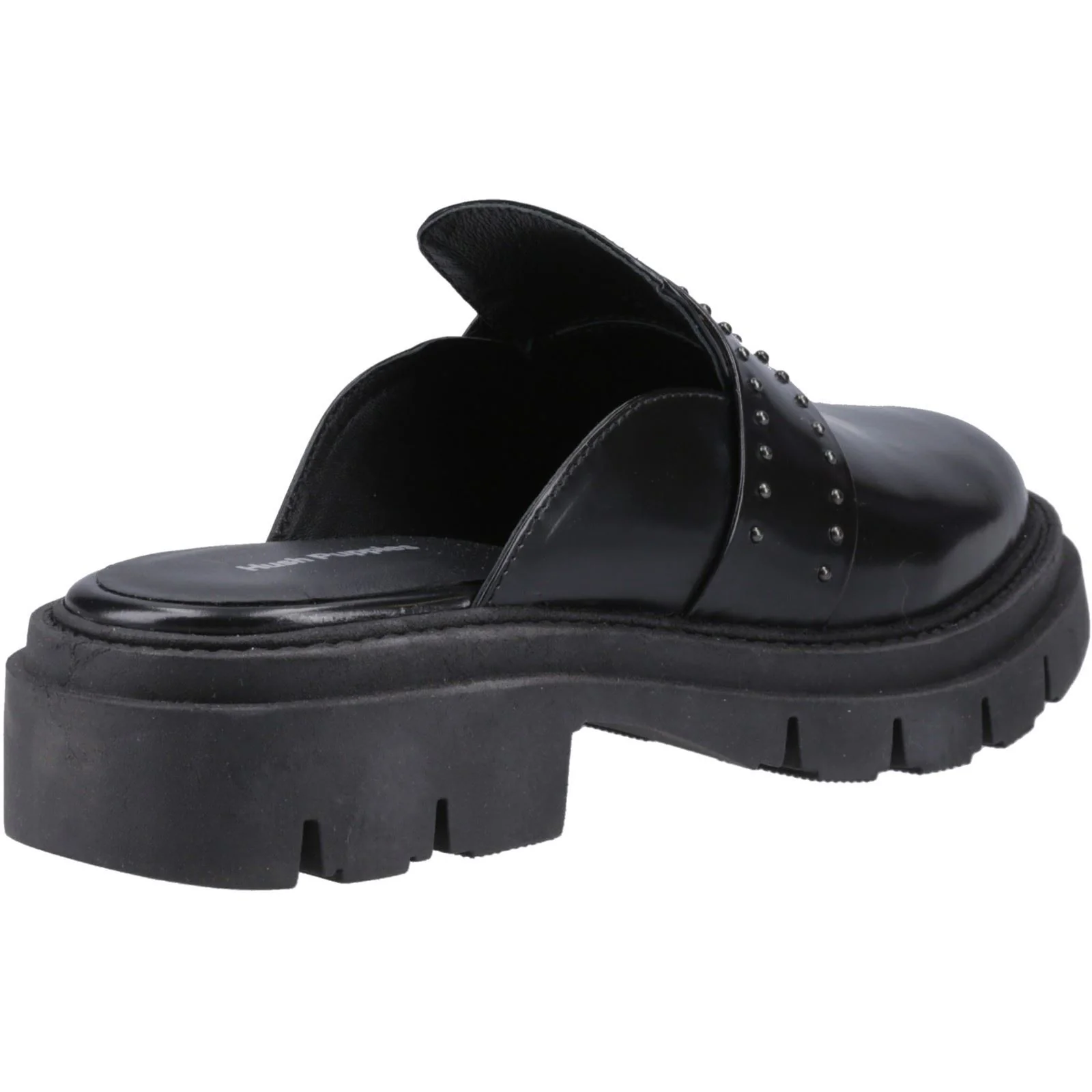 Hush Puppies Nicole Studded Leather Women's Black Mules - Image 2