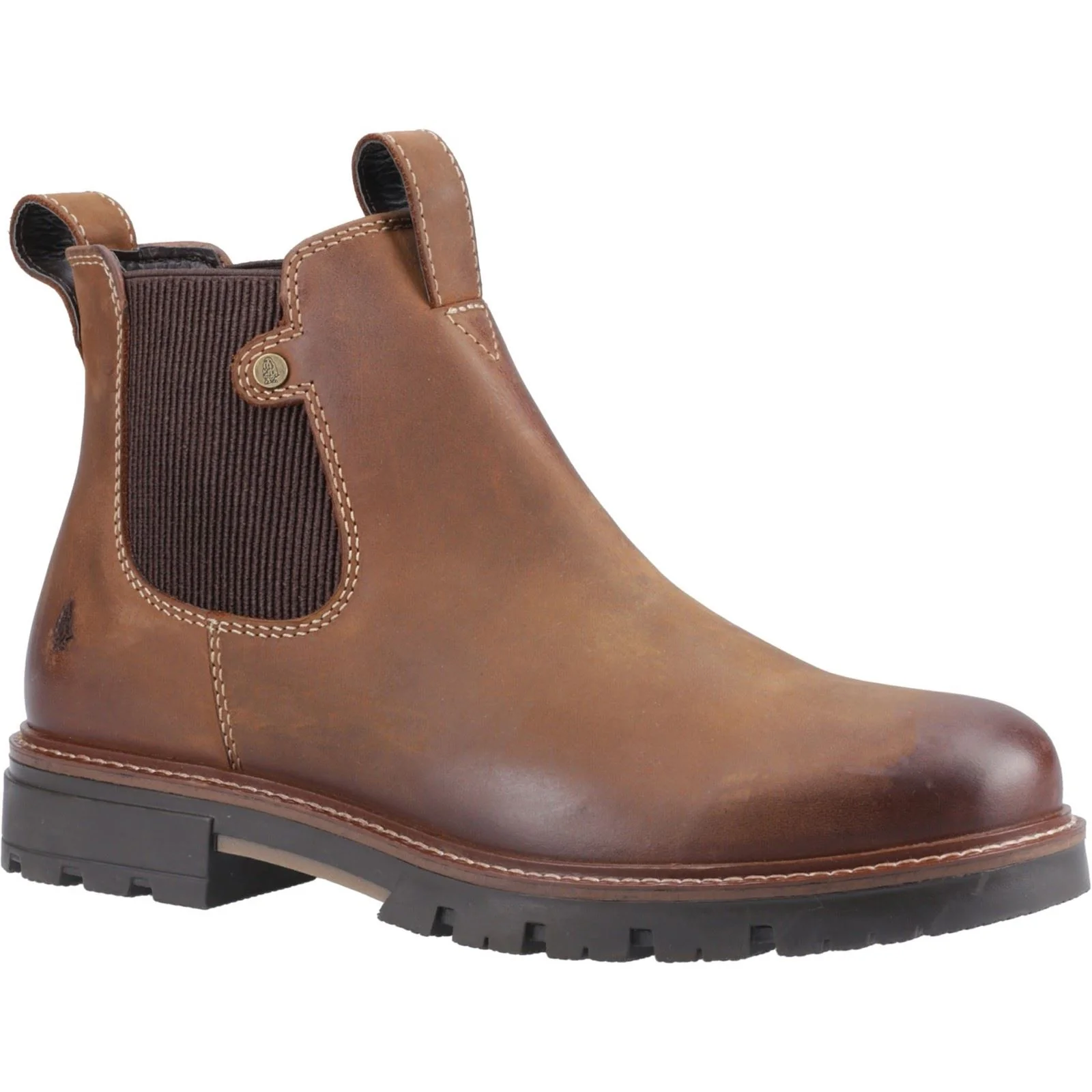 Hush Puppies Pascal Leather Men's Tan Boots