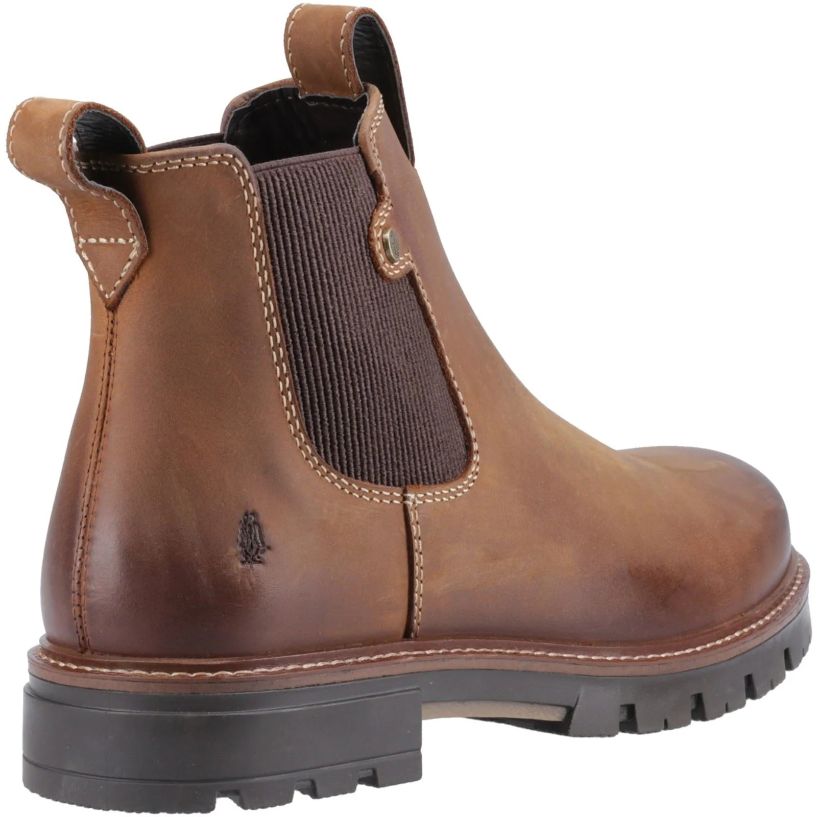 Hush Puppies Pascal Leather Men's Tan Boots - Image 2