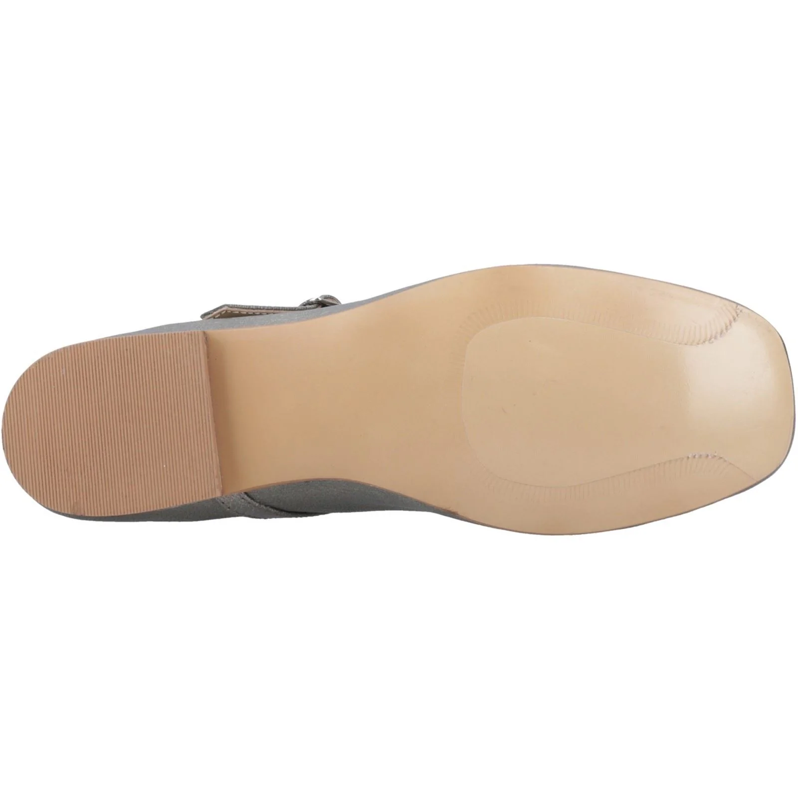 Hush Puppies Pasha Leather Women's Pewter Shoes - Image 3