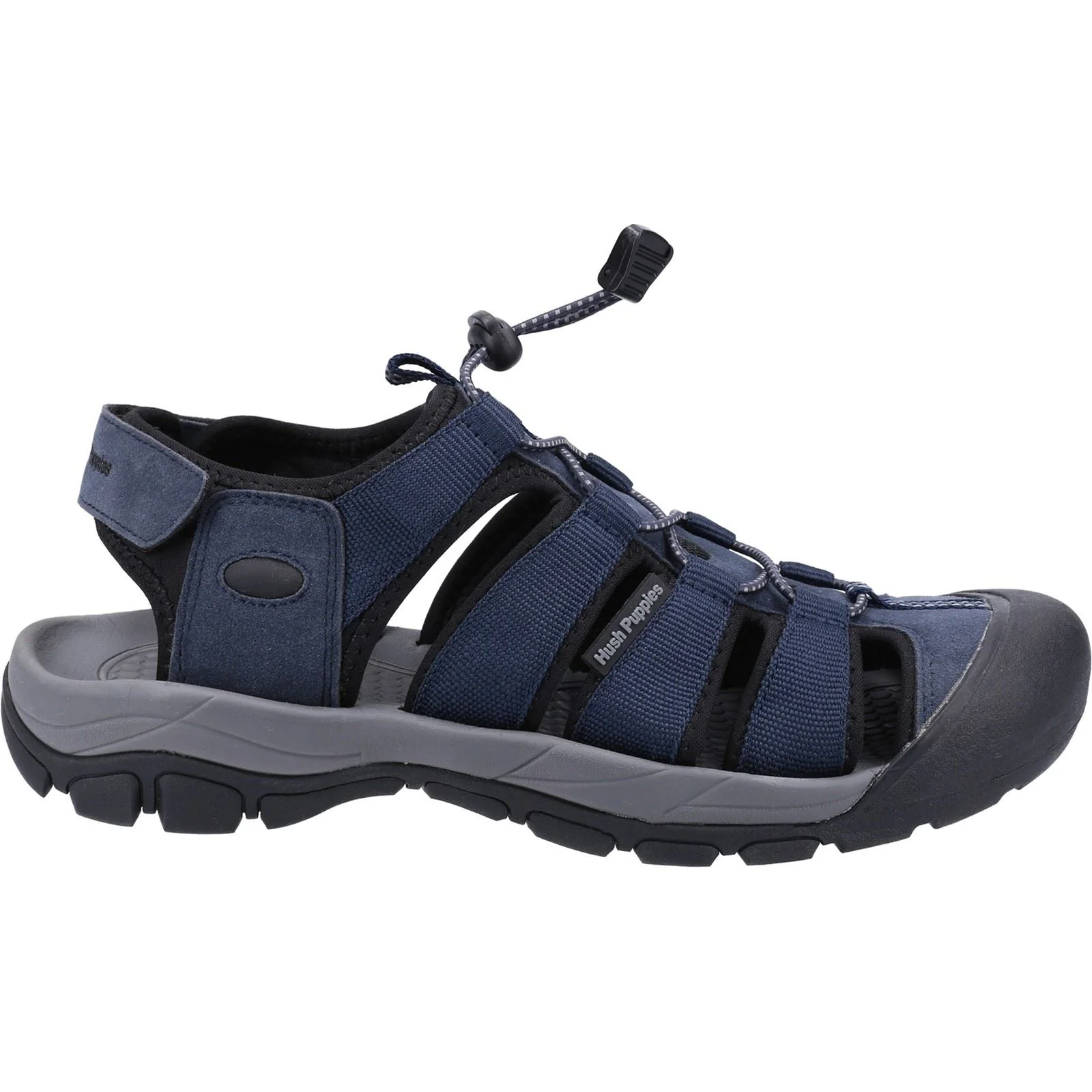 Hush Puppies Peru Polyurethane/Webbing Men's Navy Sandals - Image 4