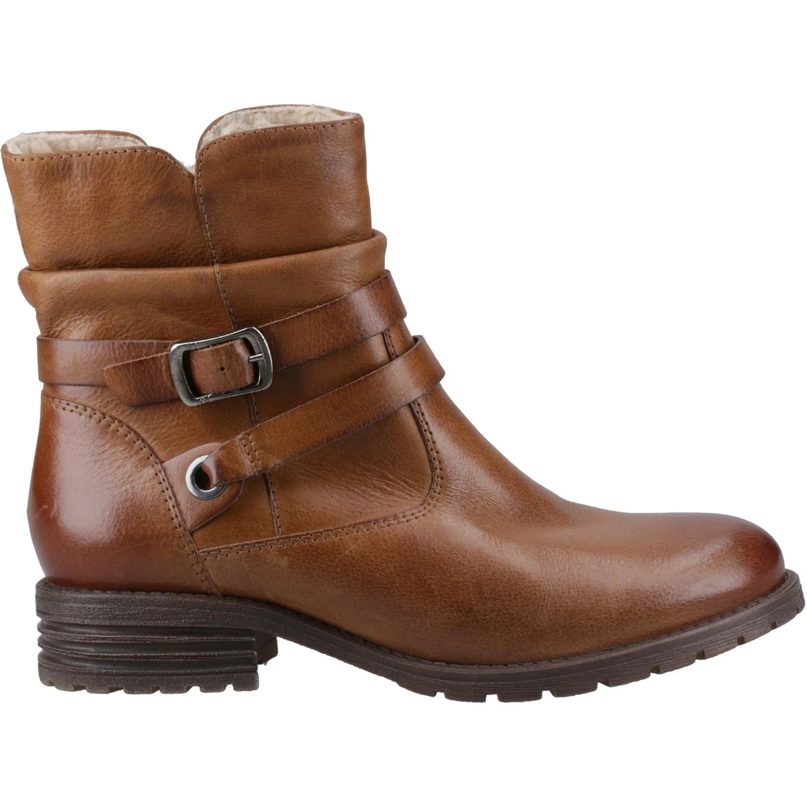 Hush Puppies Women's Piper Ankle Boots in Tan - Image 4