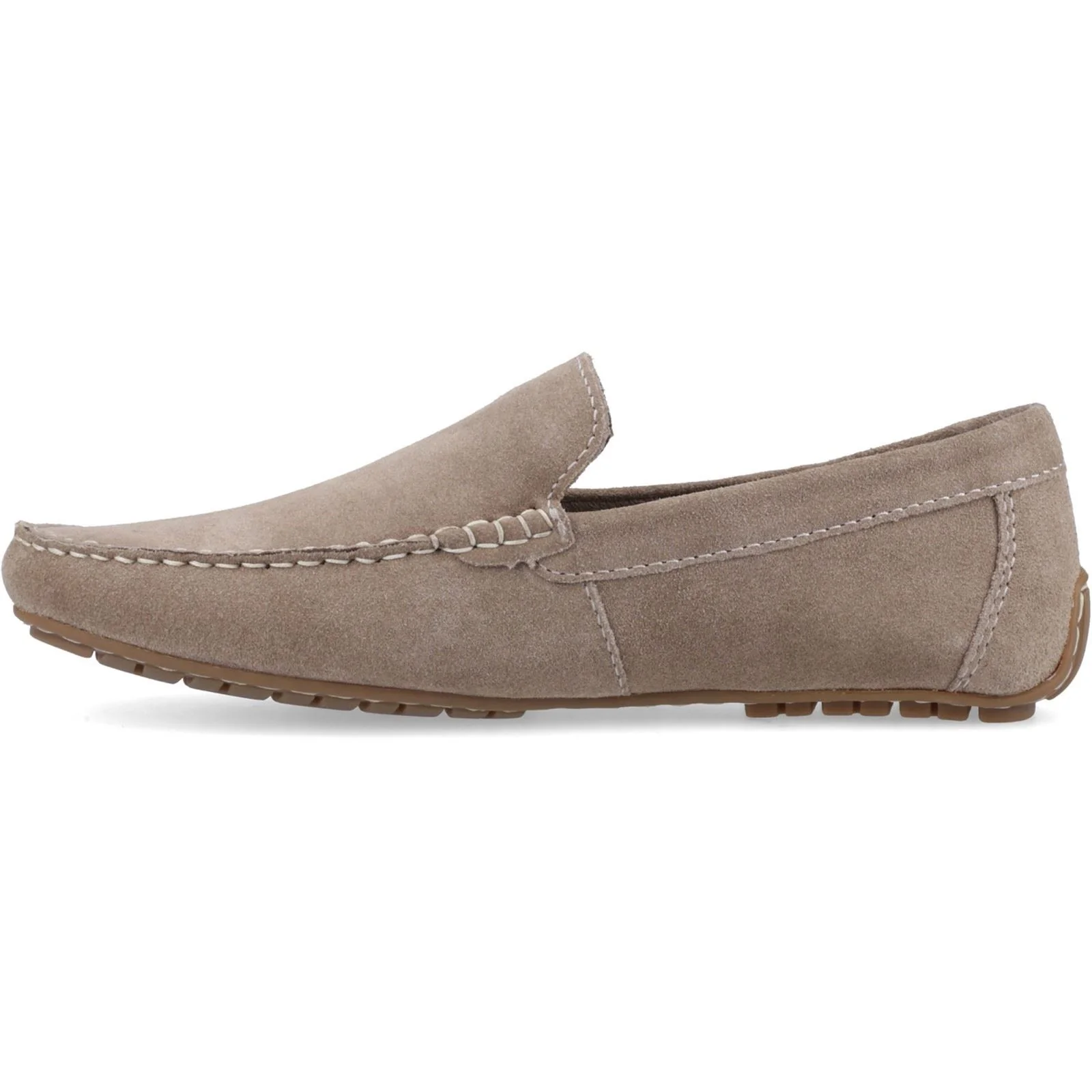 Hush Puppies Ralph Suede Leather Men's Taupe Loafers - Image 4