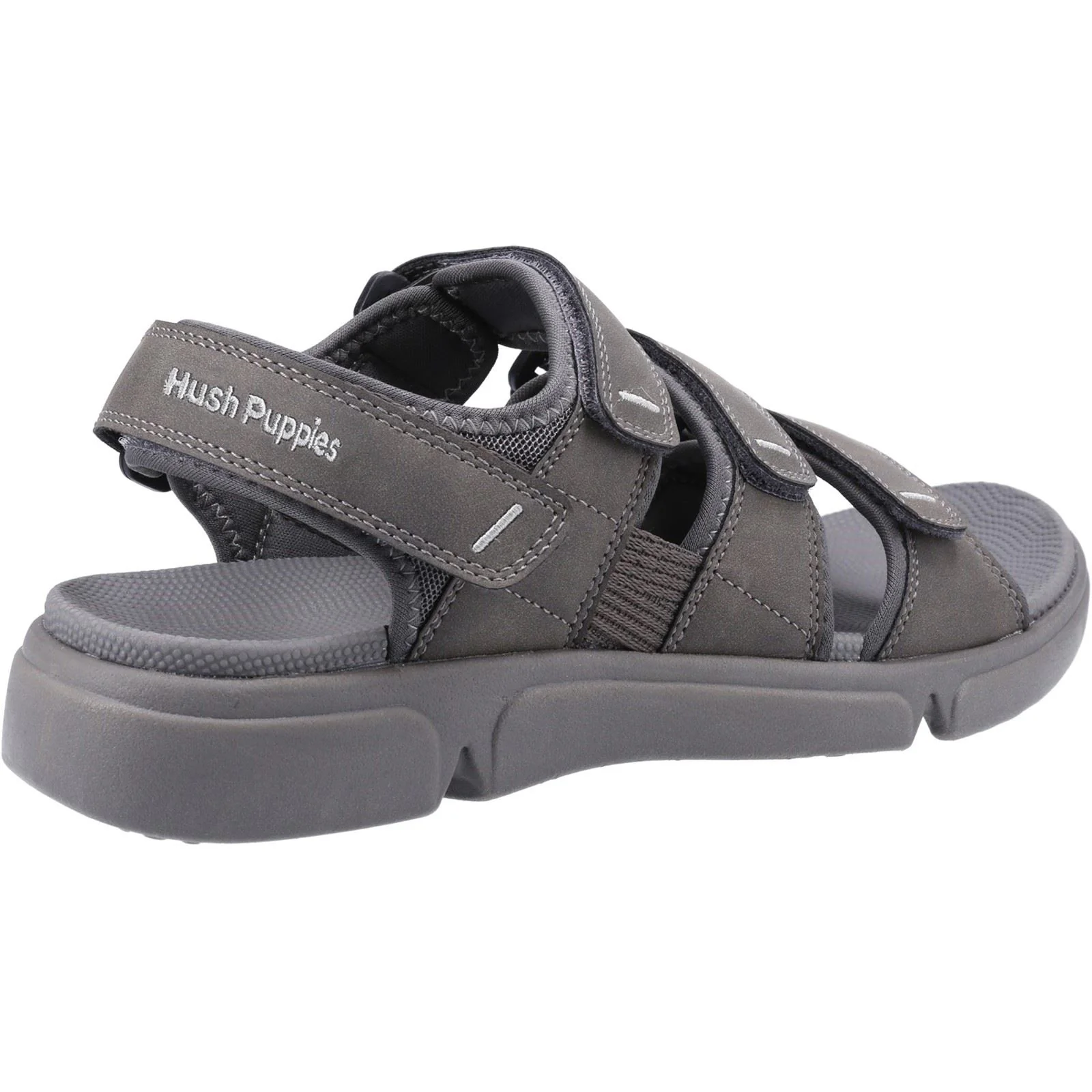 Hush Puppies Raul Polyurethane Men's Grey Sandals - Image 2