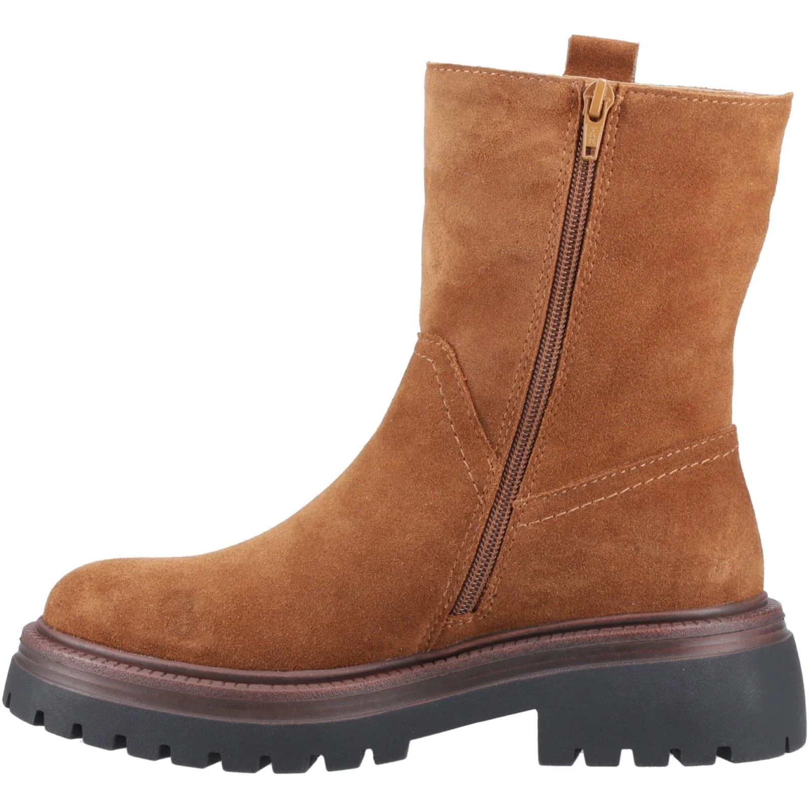 Hush Puppies Rebecca Suede Women's Tan Boots - Image 4