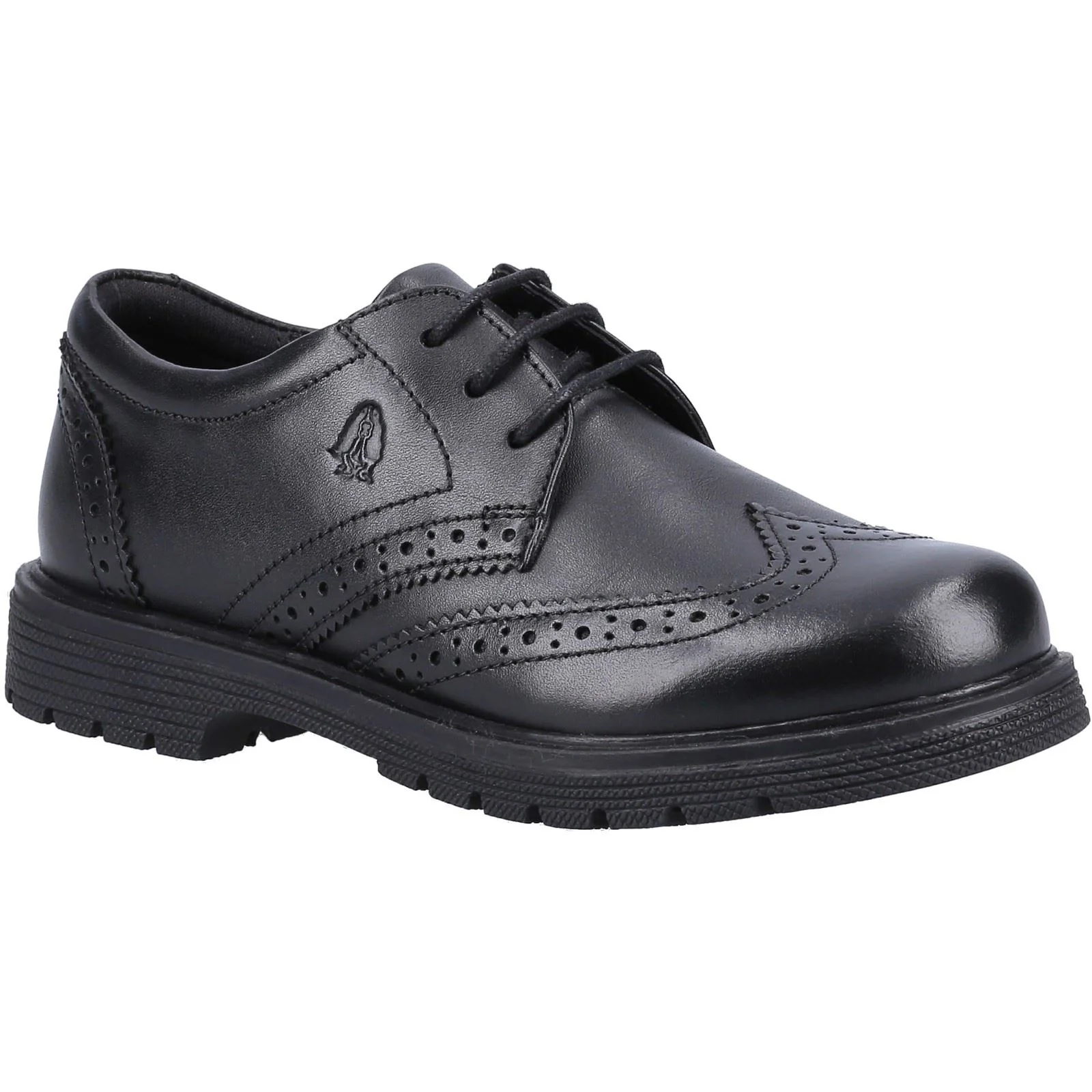 Hush Puppies Sally 2 Leather Women's Black Brogues