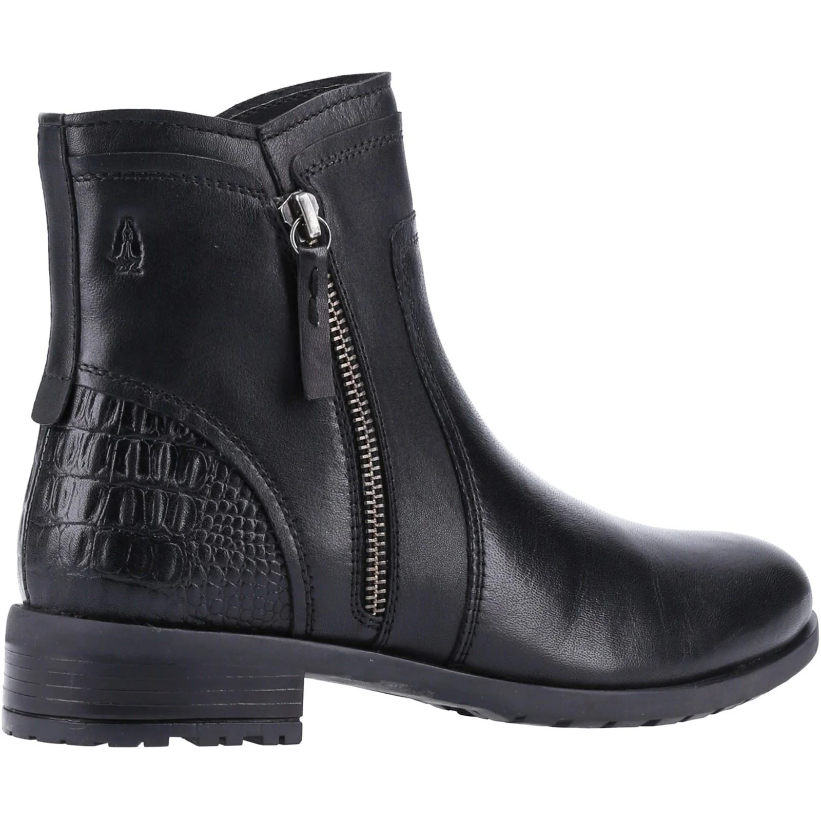 Hush Puppies Scarlett Leather Women's Black Boots - Image 2