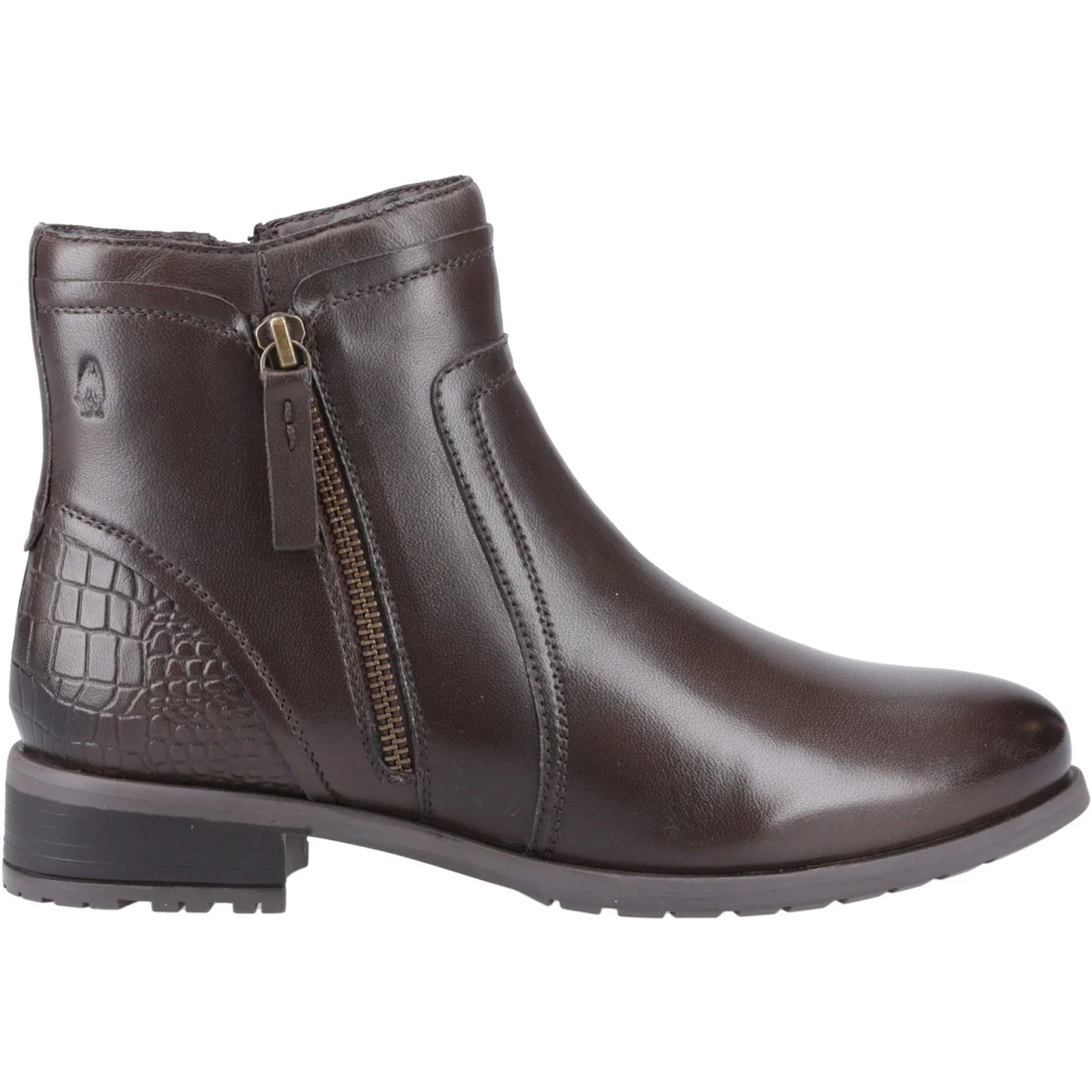 Hush Puppies Scarlett Leather Women's Brown Boots - Image 5
