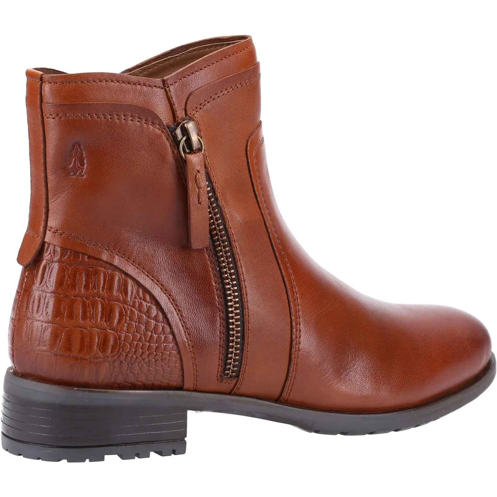 Hush Puppies Scarlett Leather Women's Tan Boots - Image 2
