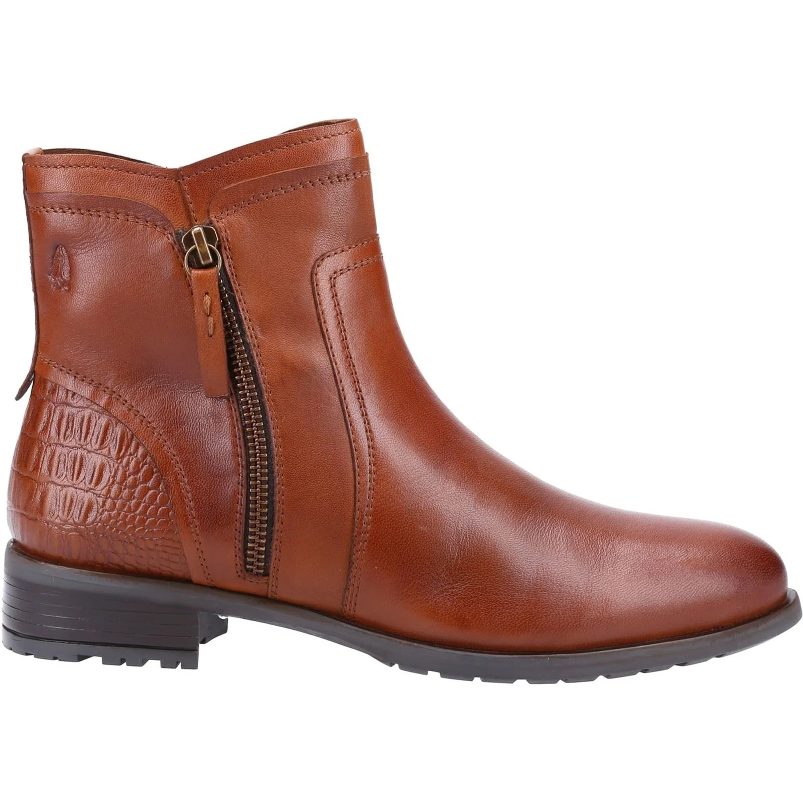 Hush Puppies Scarlett Leather Women's Tan Boots - Image 4
