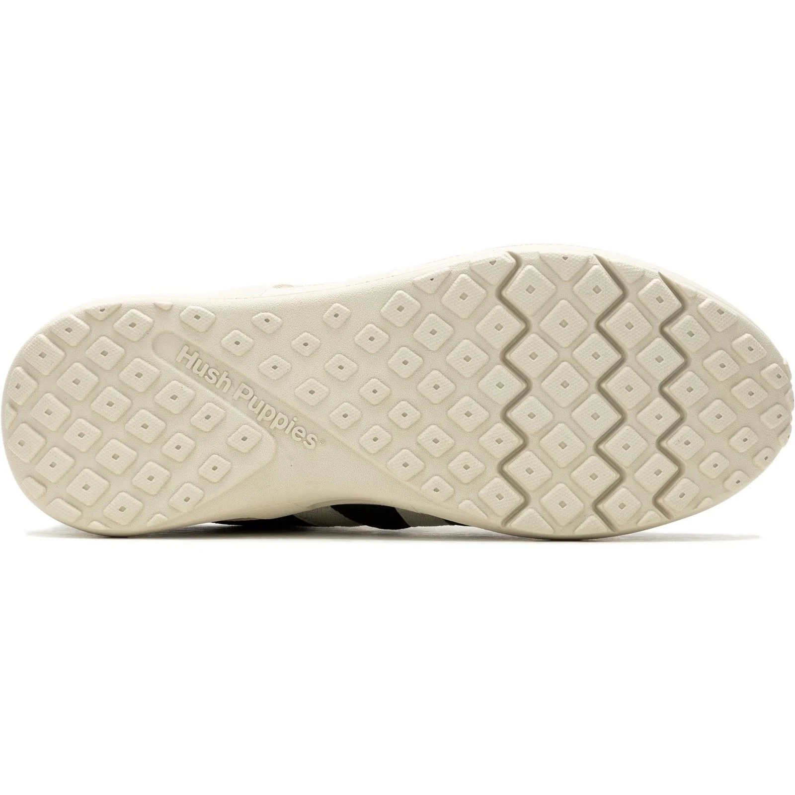 Hush Puppies Seventy8 Retro Runner Suede Men's Black Trainers - Image 3