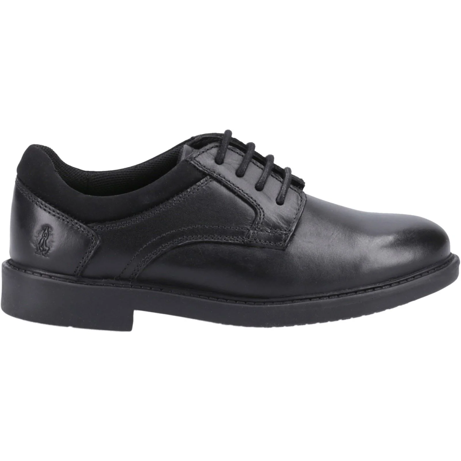 Hush Puppies Tommy Leather Black Shoes - Image 5