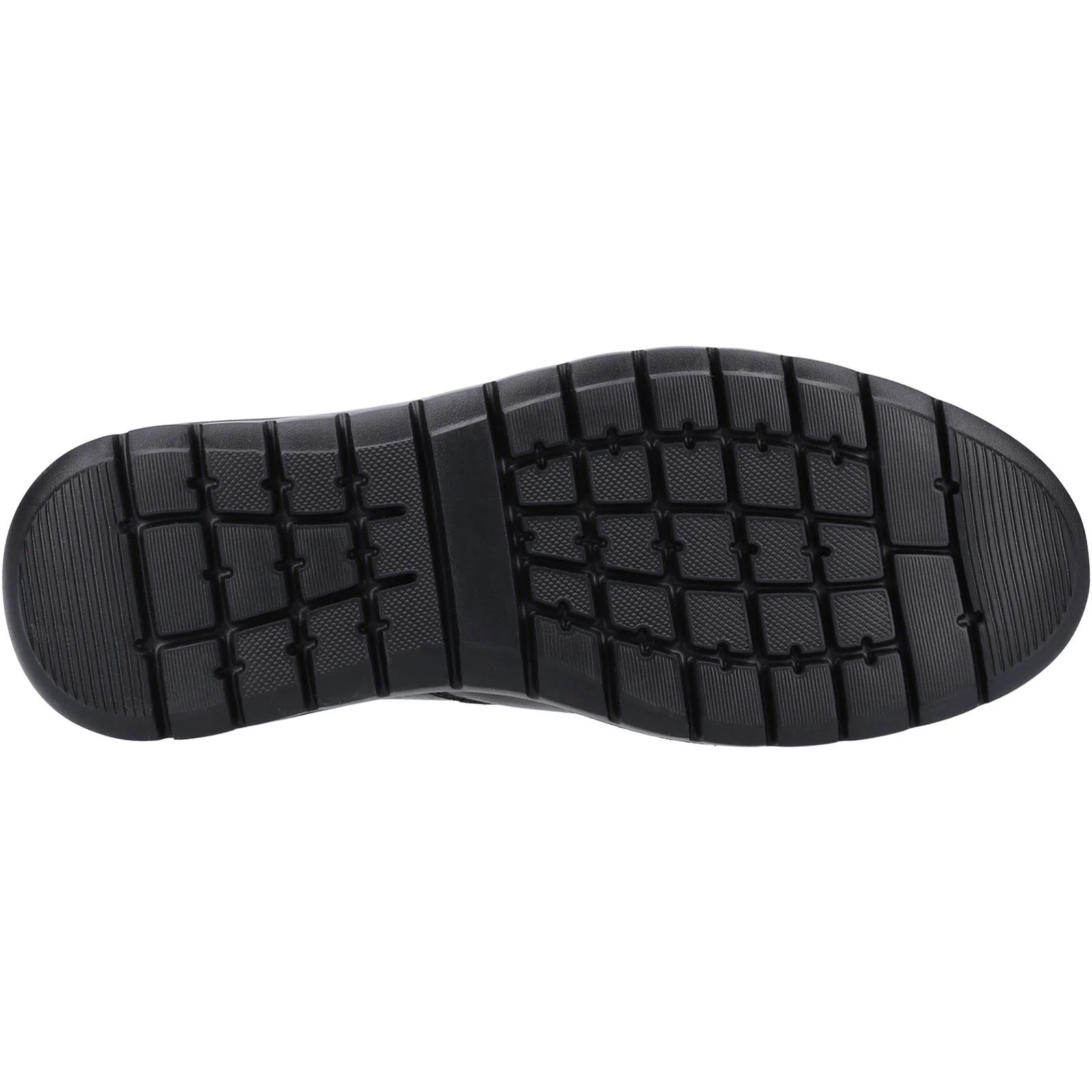 Hush Puppies Trent Leather Men's Black Slip-On Shoes - Image 3