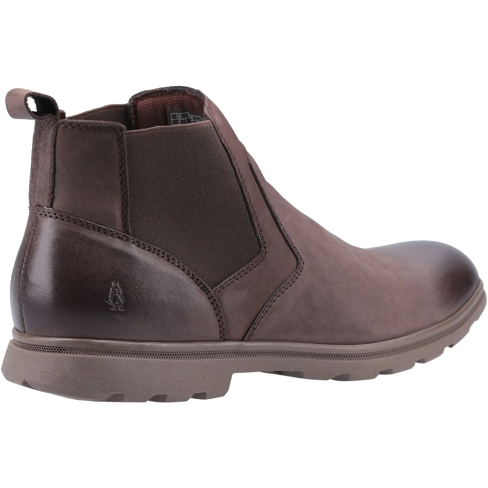 Hush Puppies Tyrone Leather Men's Brown Boots - Image 2