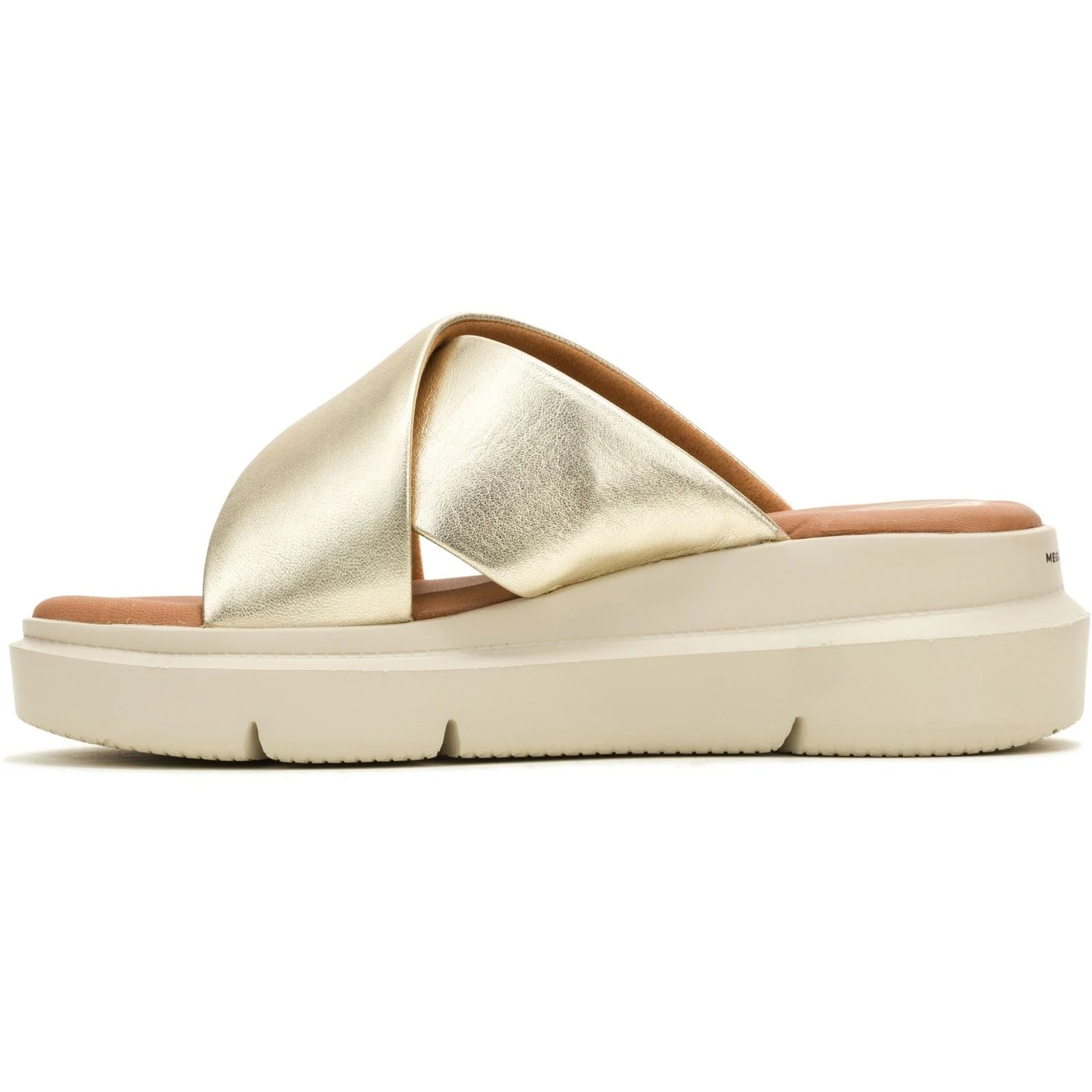 Hush Puppies Uplift Leather Women's Champagne Sandals - Image 5