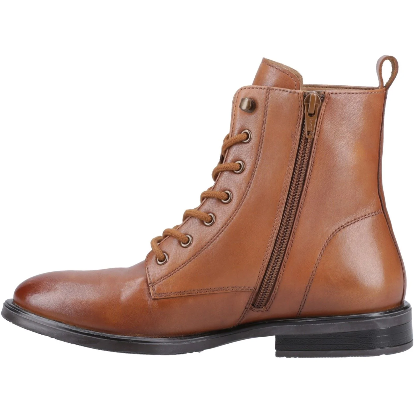 Hush Puppies Valentina Leather Women's Tan Boots - Image 4