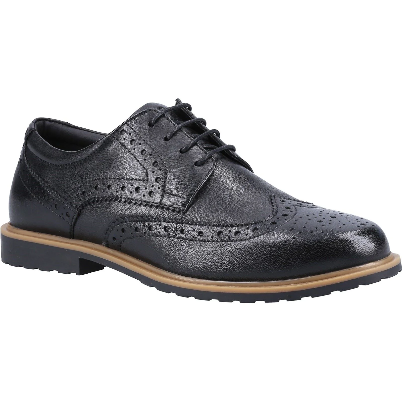 Hush Puppies Women's Verity Brogue in Black