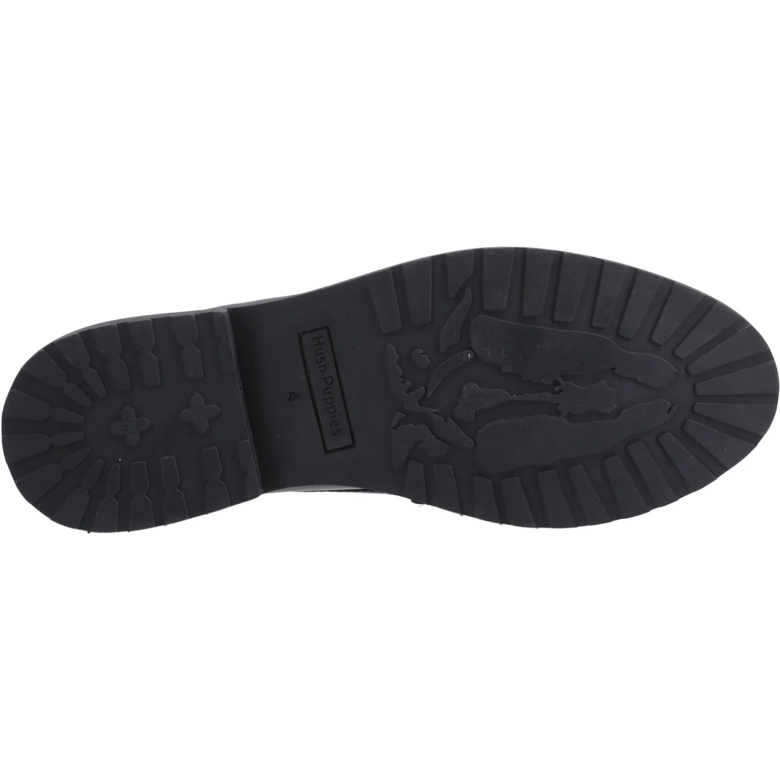 Hush Puppies Verity Patent Snaffle Leather Women's Black Loafers - Image 3