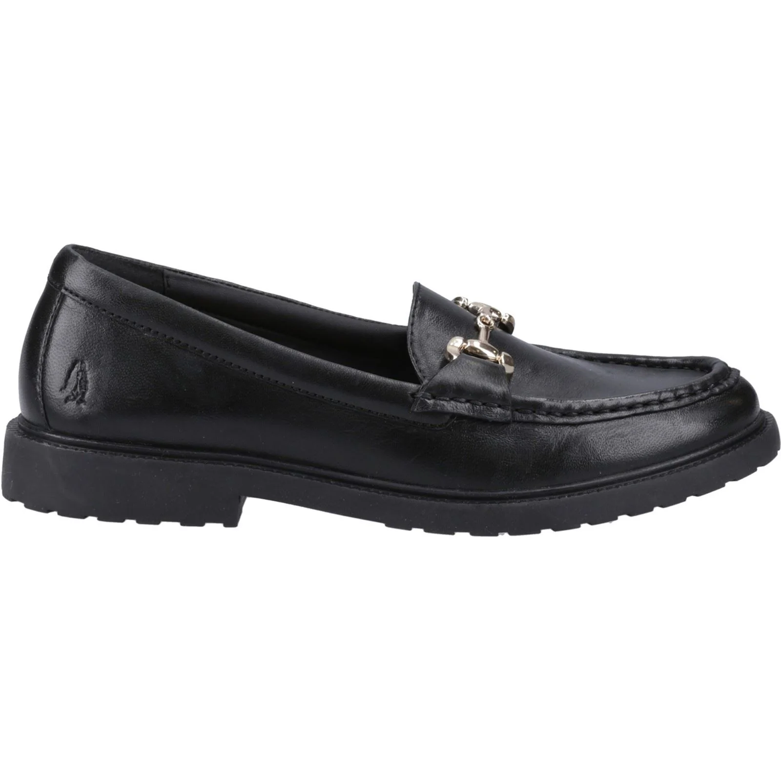 Hush Puppies Verity Snaffle Leather Women's Black Loafers - Image 5