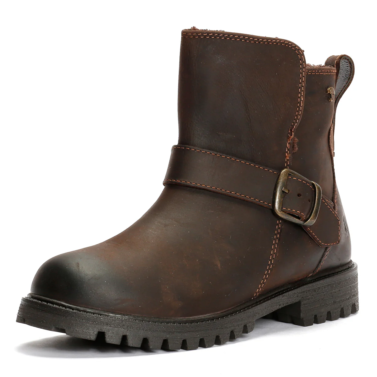 Hush Puppies Wakely Leather Women's Brown Boots - Image 3